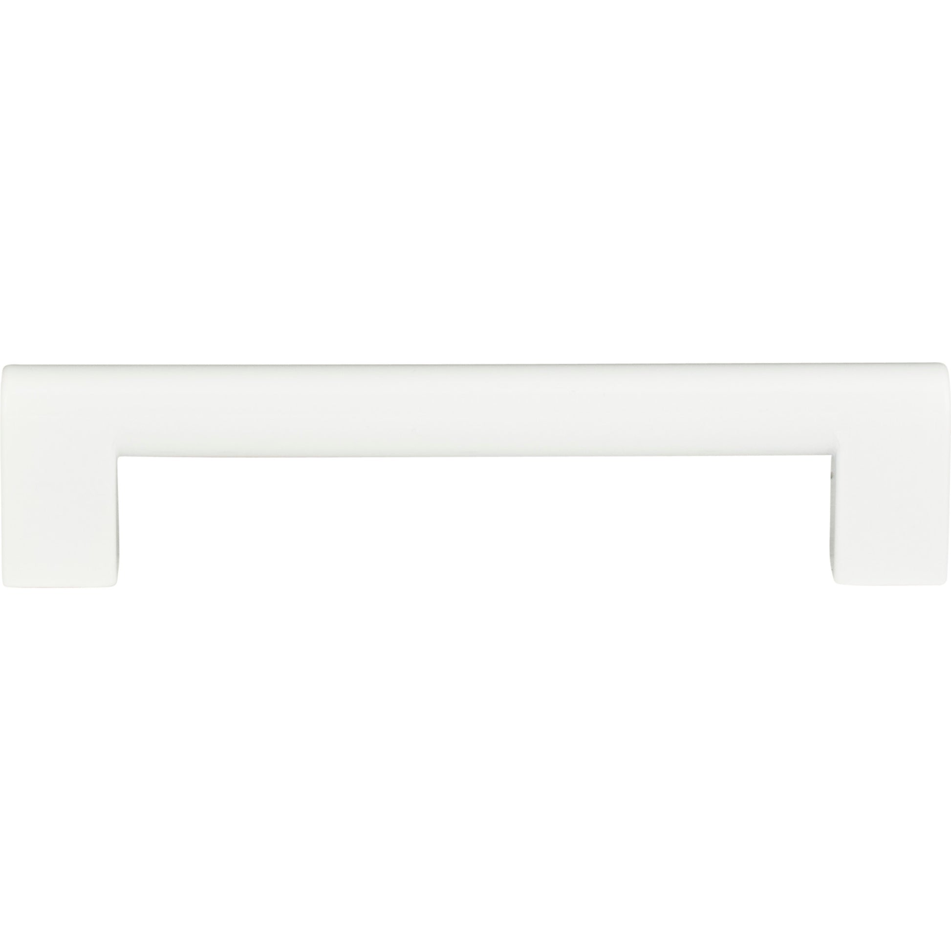 Round Rail Pull by Atlas 5-1/16" / High White Gloss