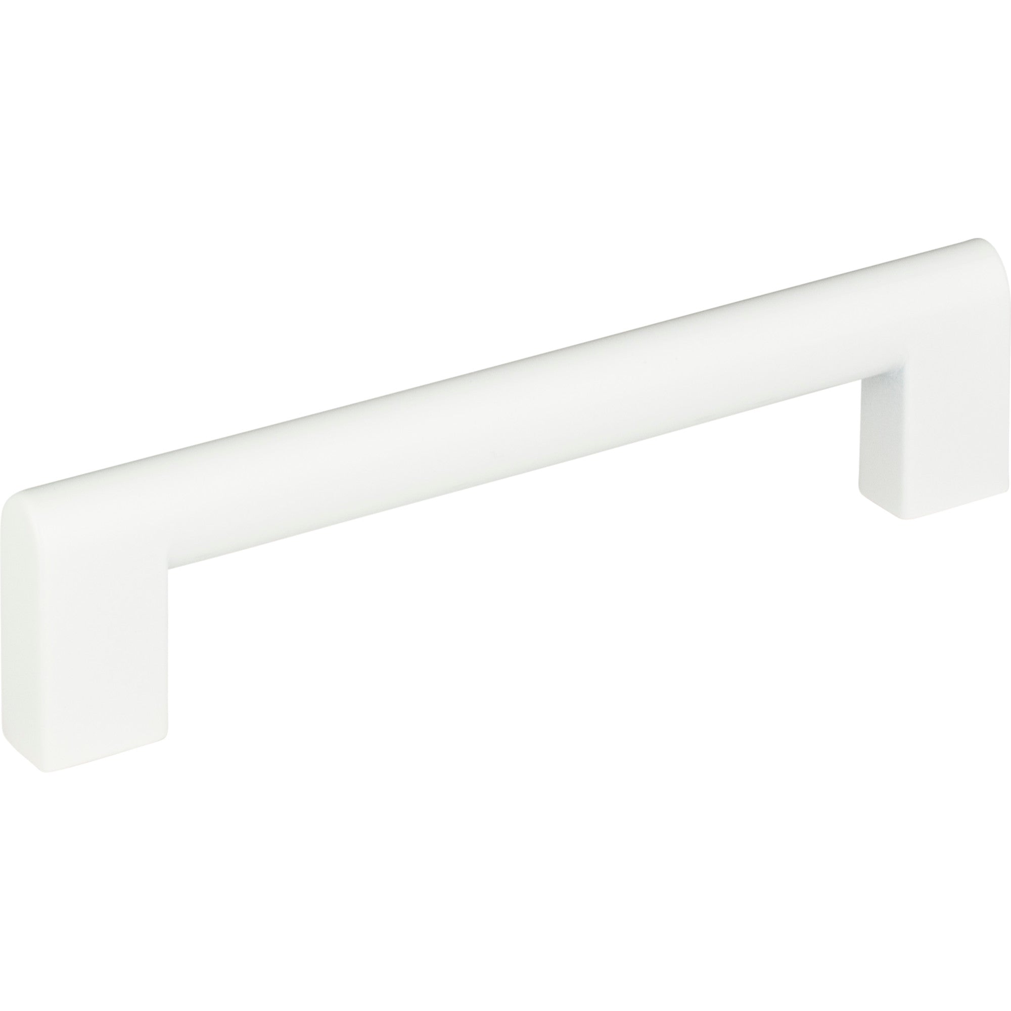 Round Rail Pull by Atlas 5-1/16" / High White Gloss