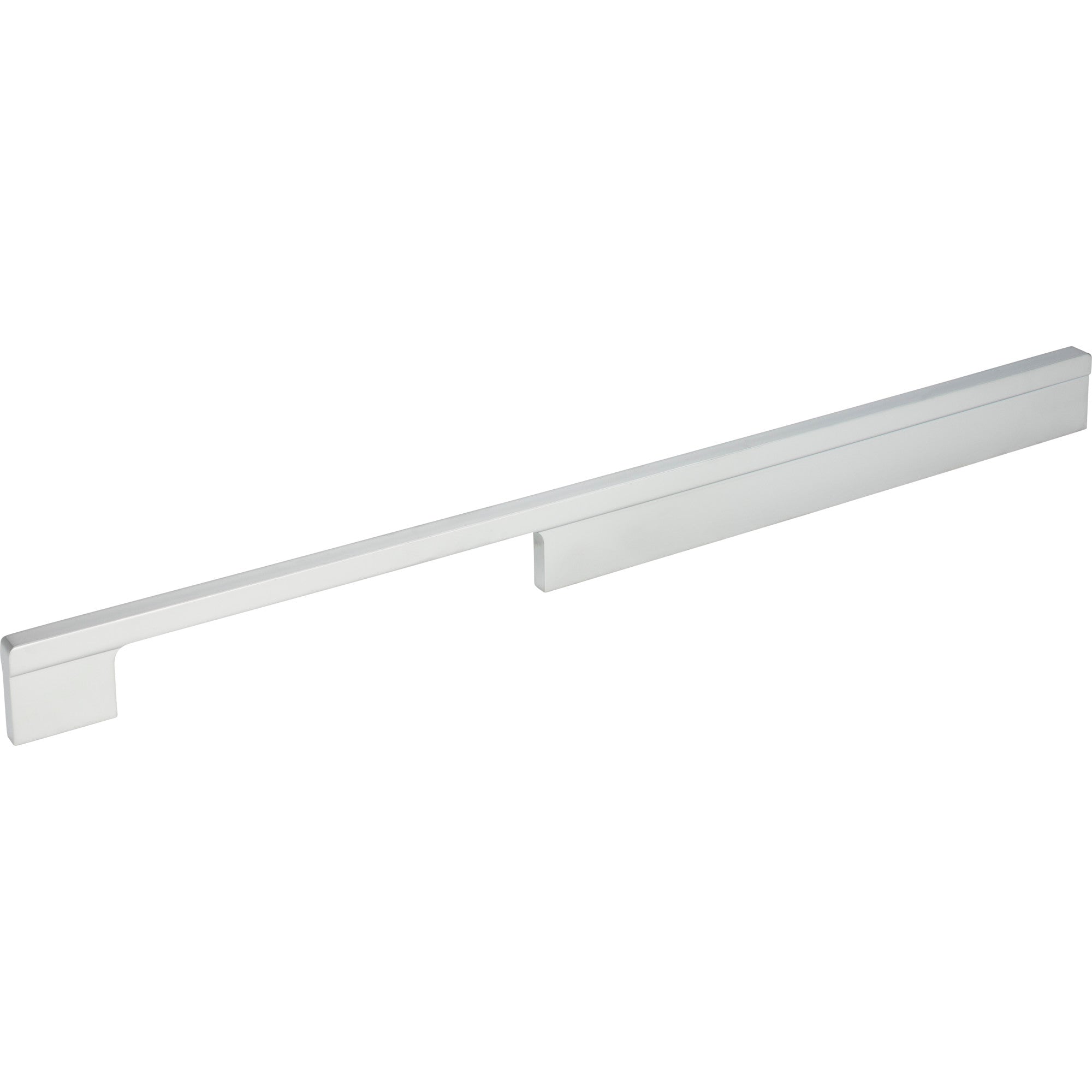 Off Center Pull by Atlas 12-5/8" / Matte Chrome