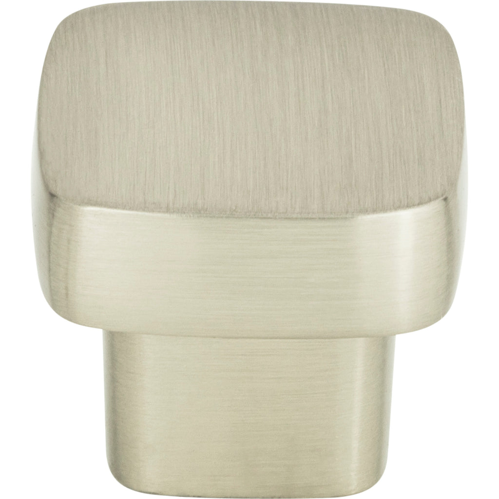 Chunky Square Knob by Atlas 1" / Brushed Nickel