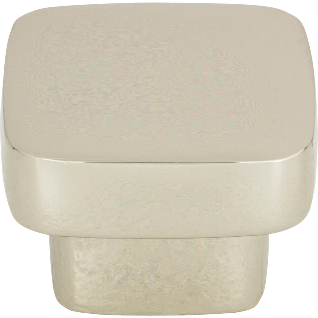 Chunky Square Knob by Atlas 1-3/8" / Polished Nickel