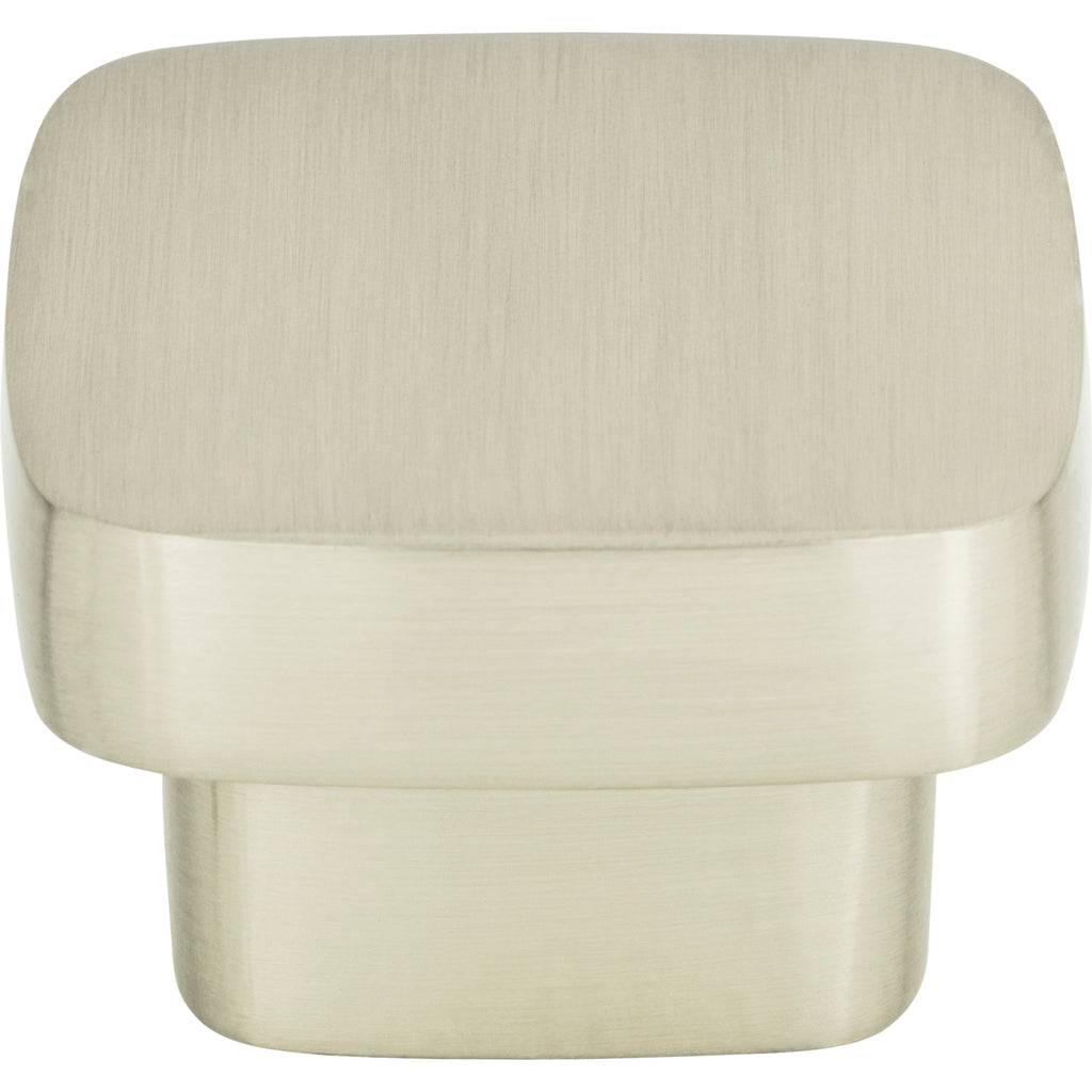 Chunky Square Knob by Atlas 1-3/4" / Brushed Nickel