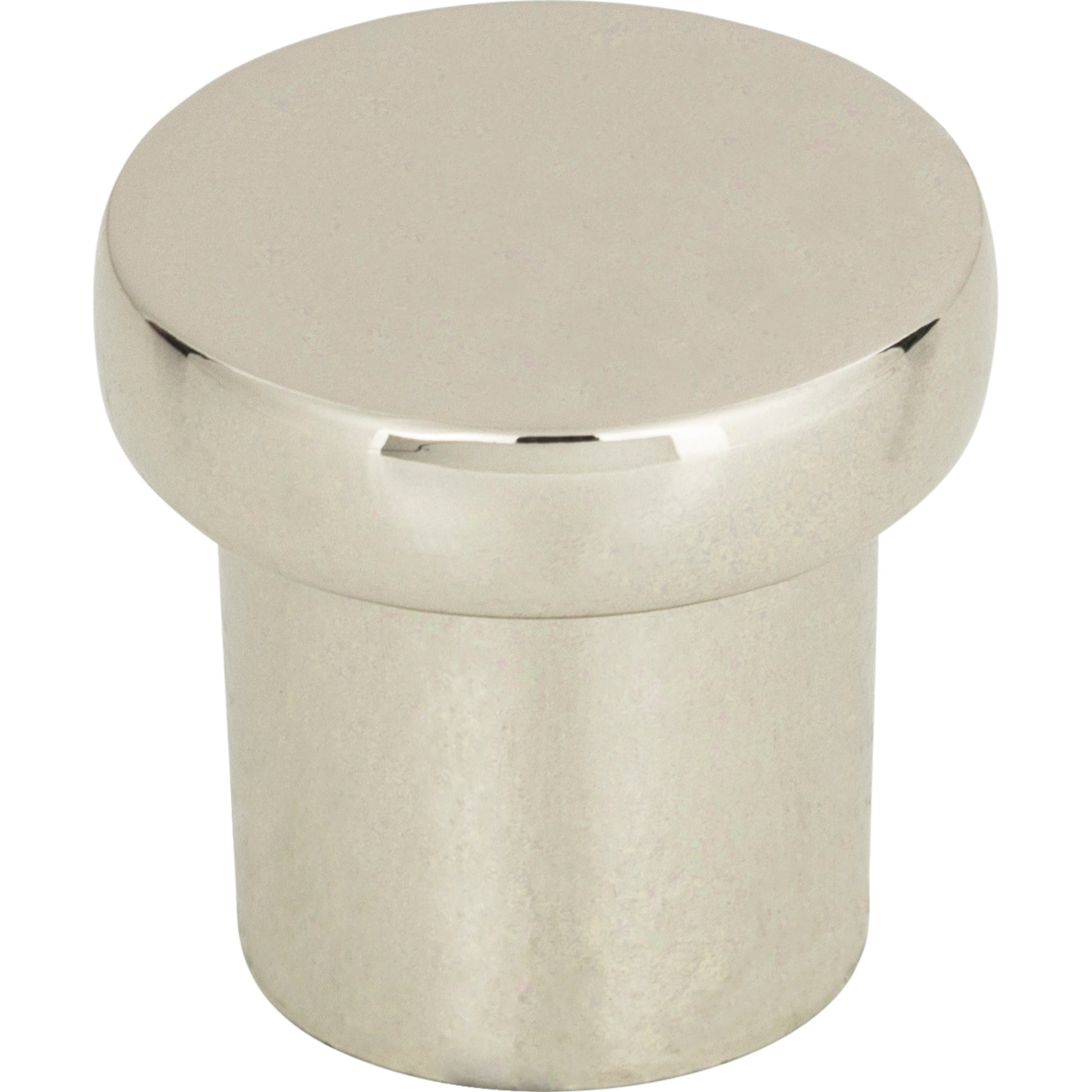Chunky Round Knob by Atlas 1" / Polished Nickel