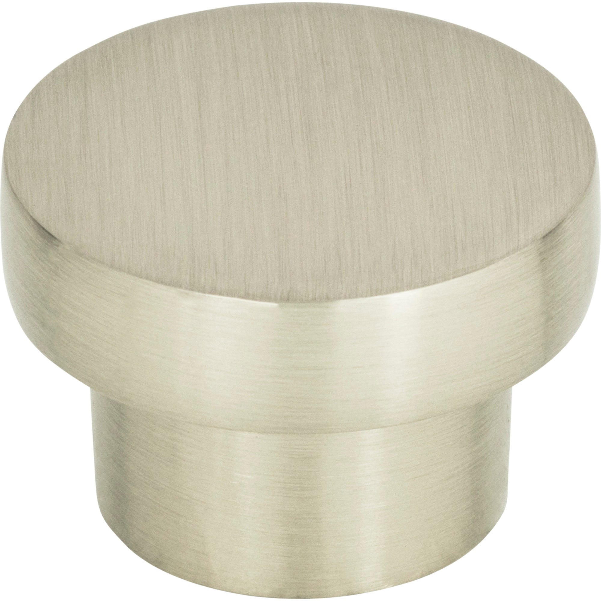 Chunky Round Knob by Atlas 1-3/8" / Brushed Nickel