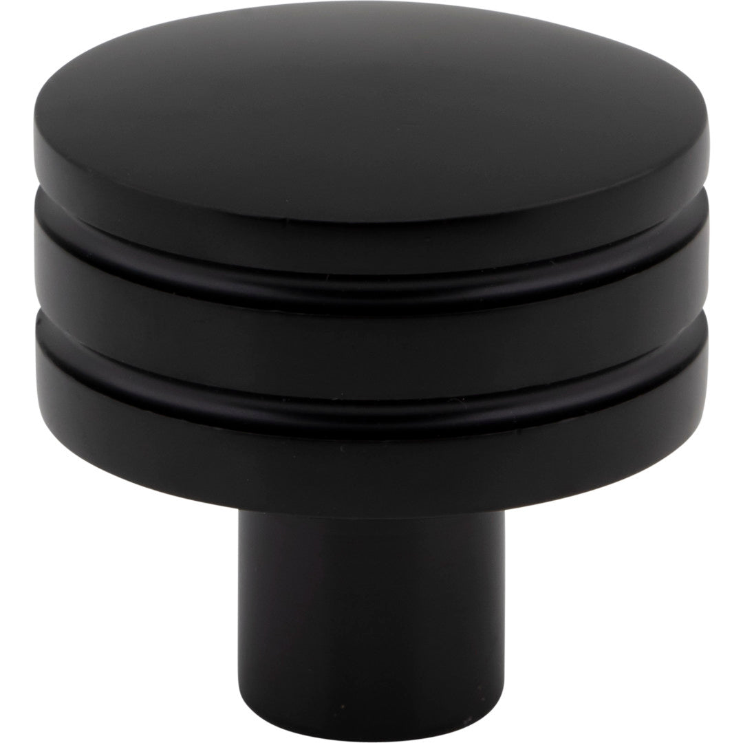 Atlas Homewares 1 1/4" Griffith Knob Matte Black