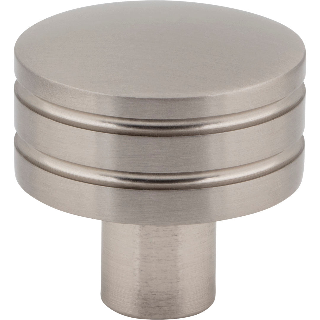 Atlas Homewares 1 1/4" Griffith Knob Brushed Nickel