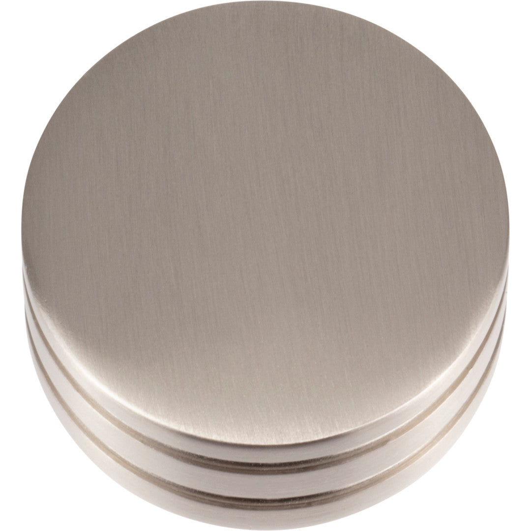 Atlas Homewares 1 1/4" Griffith Knob Brushed Nickel