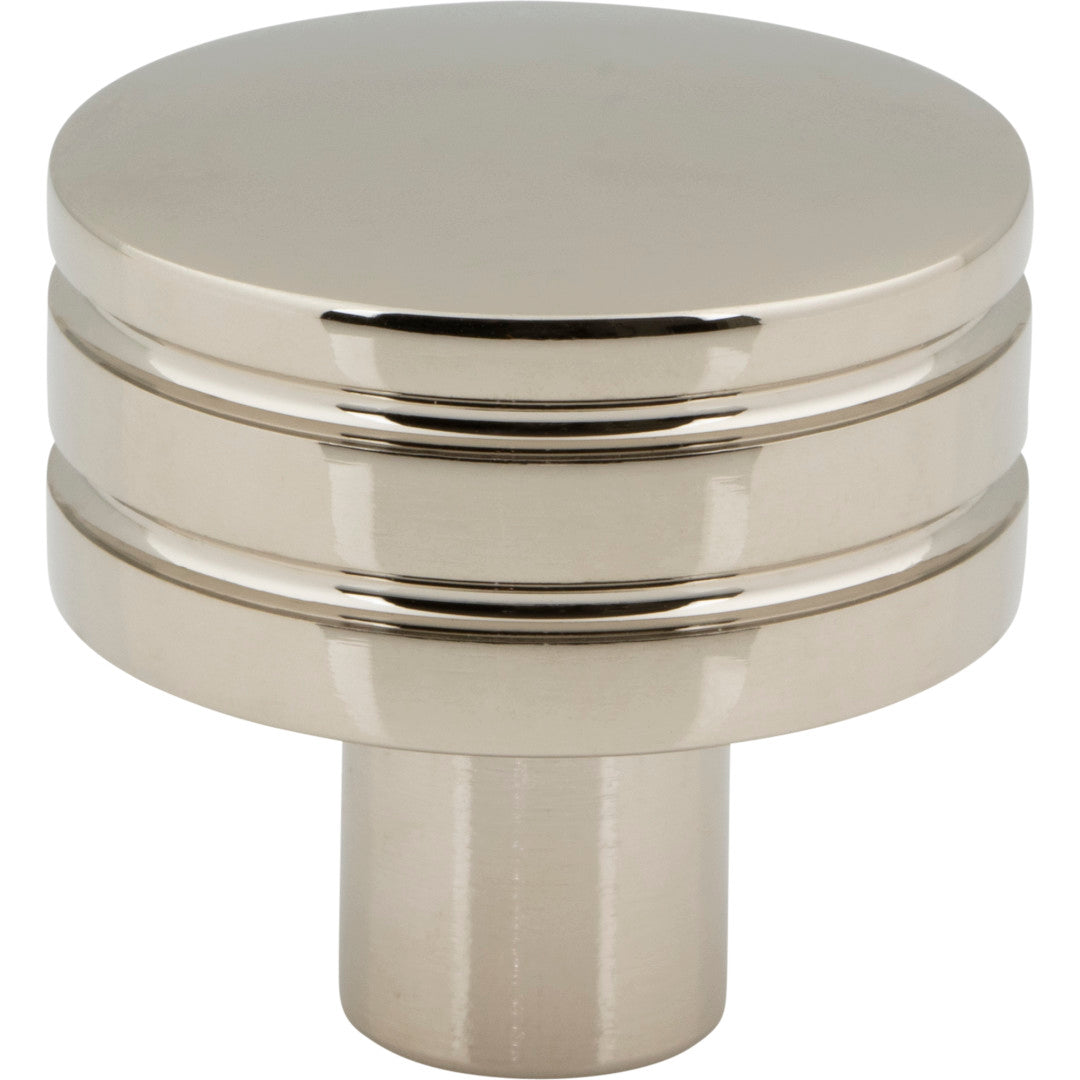 Atlas Homewares 1 1/4" Griffith Knob Polished Nickel