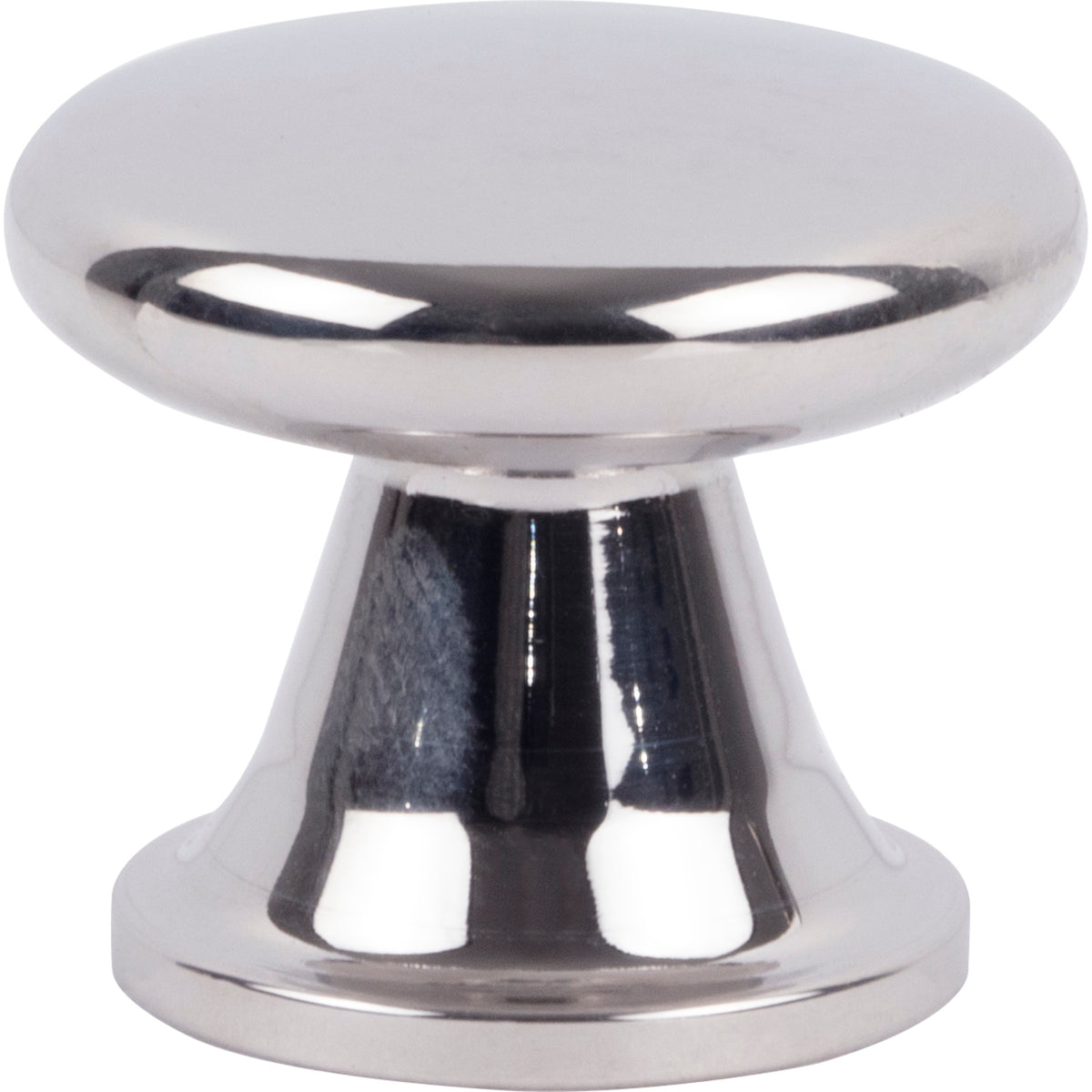 Atlas Burbank Knob Polished Stainless Steel / 1 1/8"