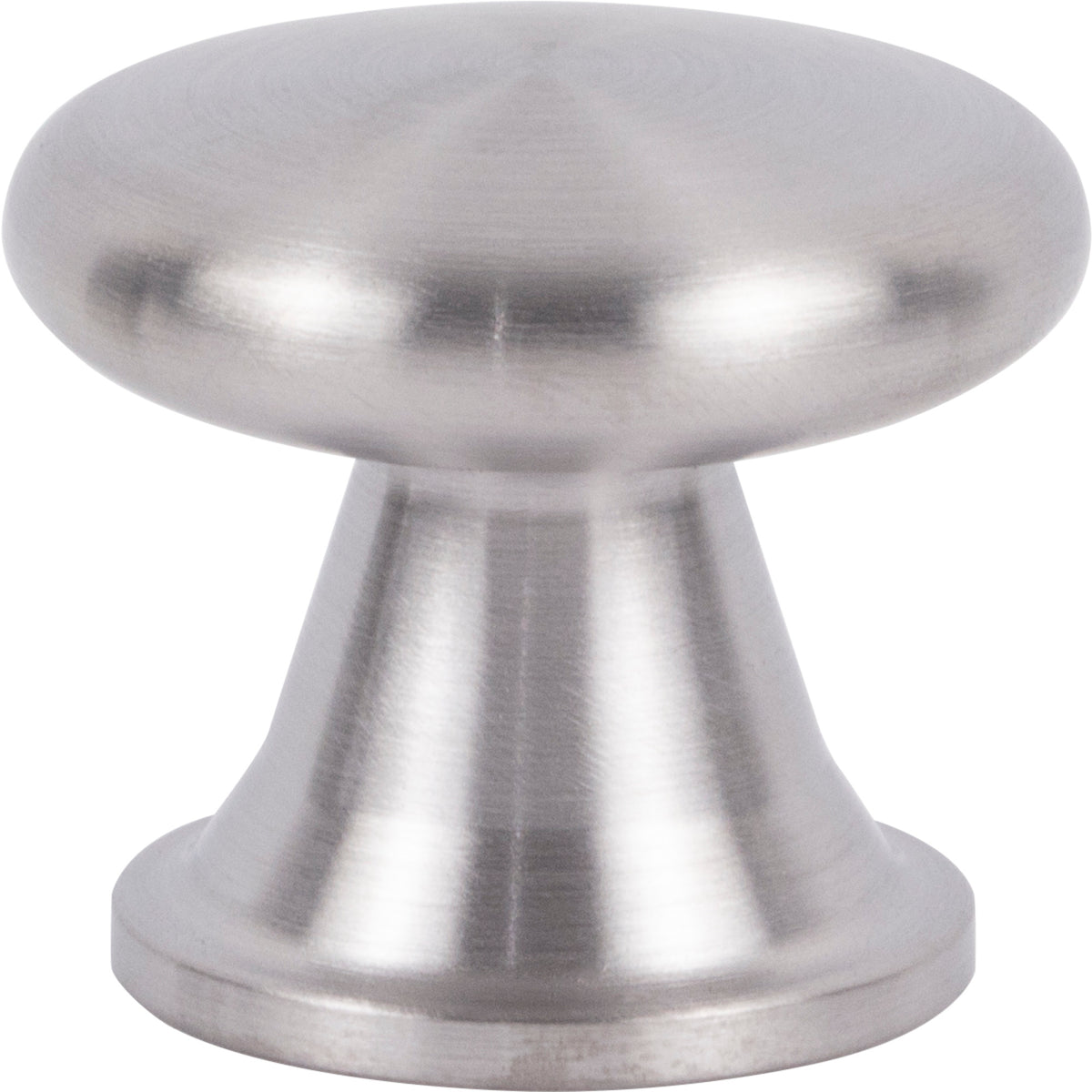 Atlas Burbank Knob Brushed Stainless Steel / 1 1/8"