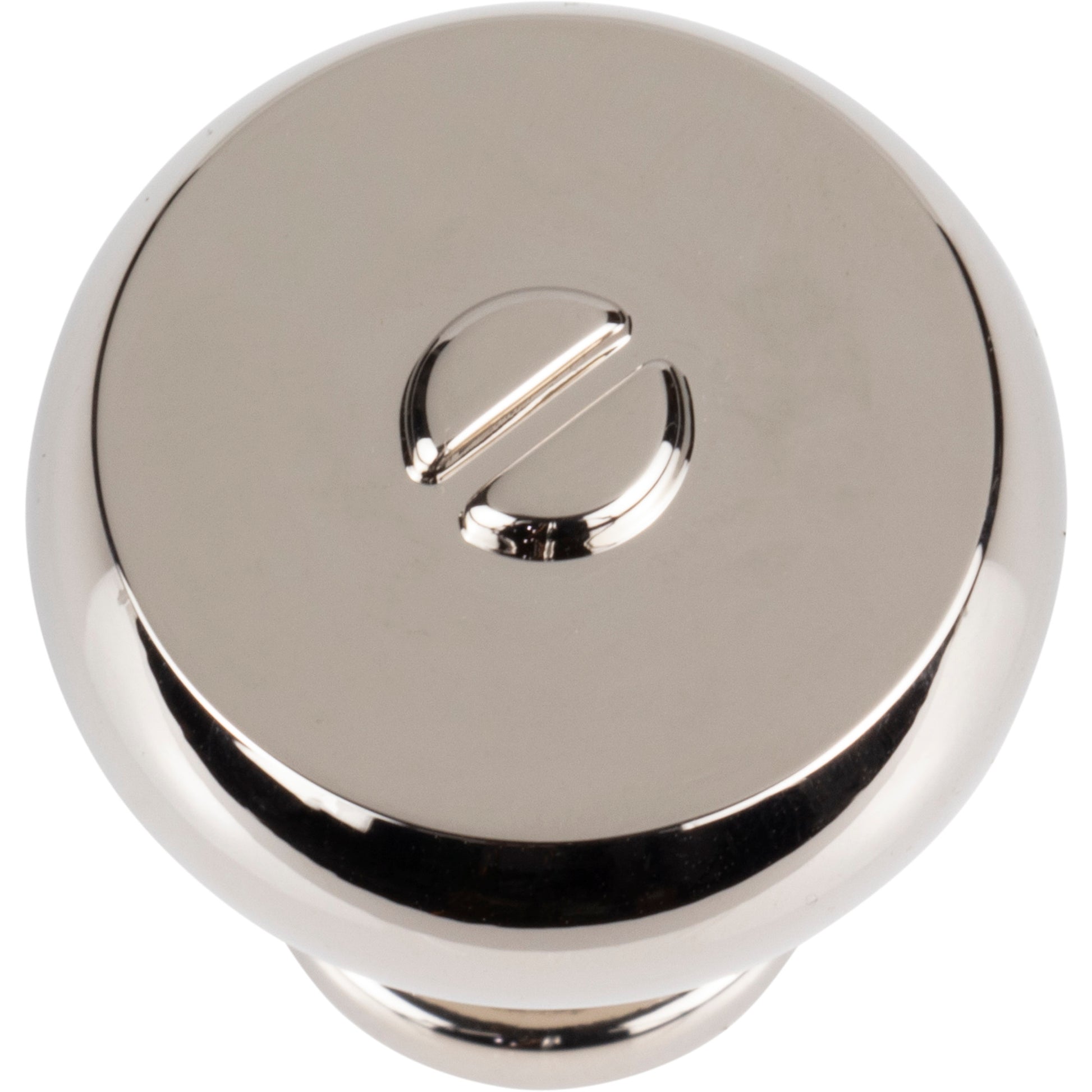 Everitt Knob by Atlas Polished Nickel