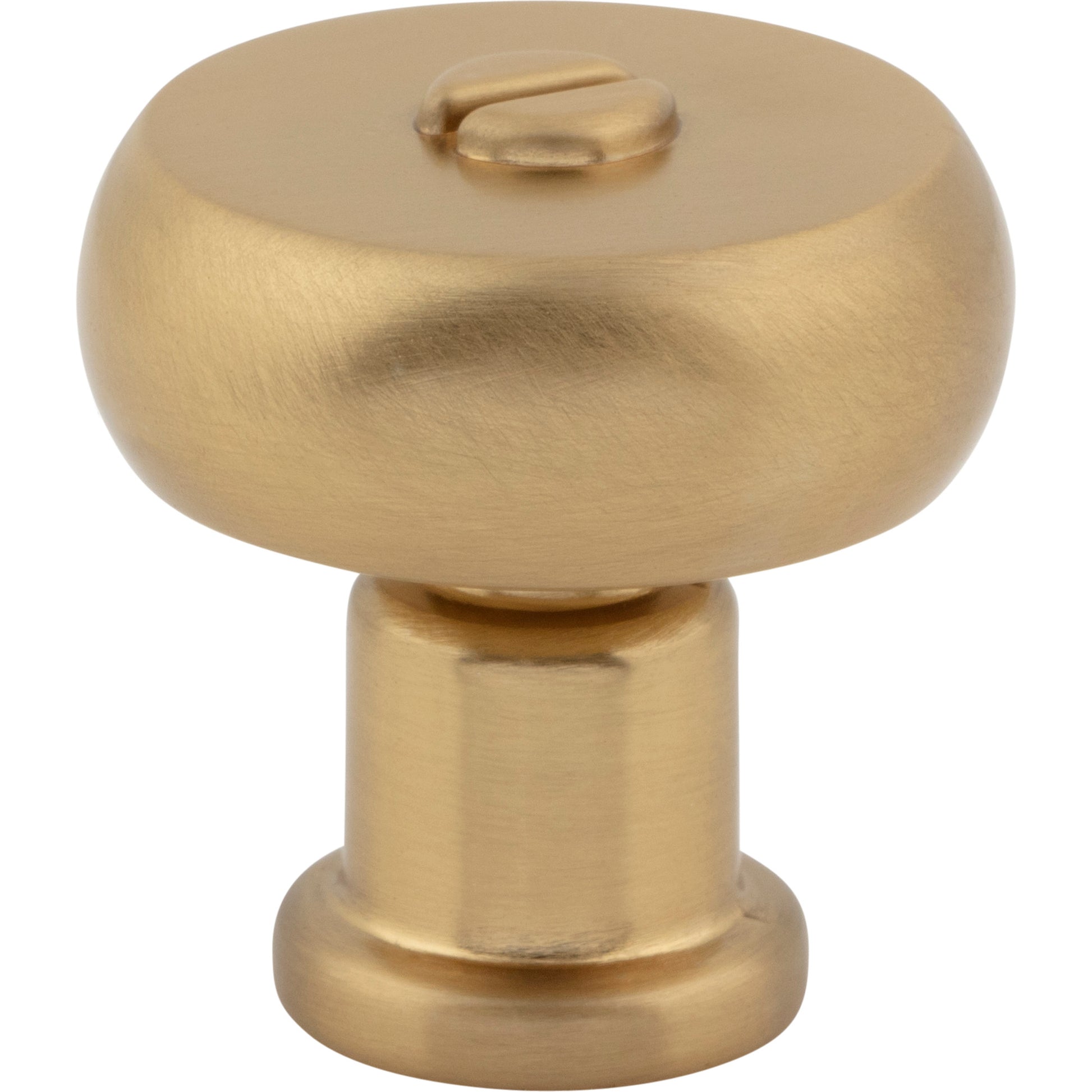 Everitt Knob by Atlas Warm Brass