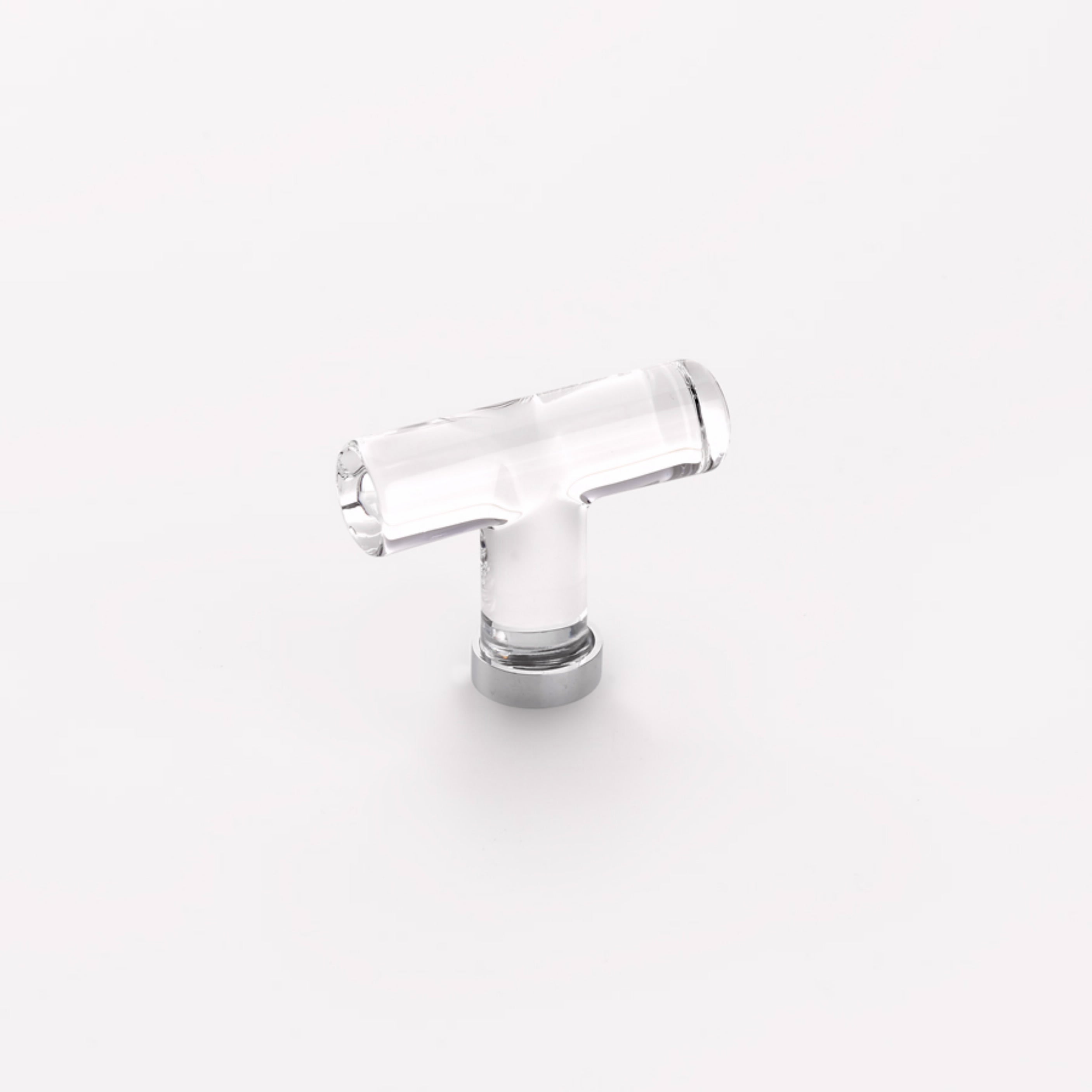 Emtek Modern Glass Cabinet T-Knob