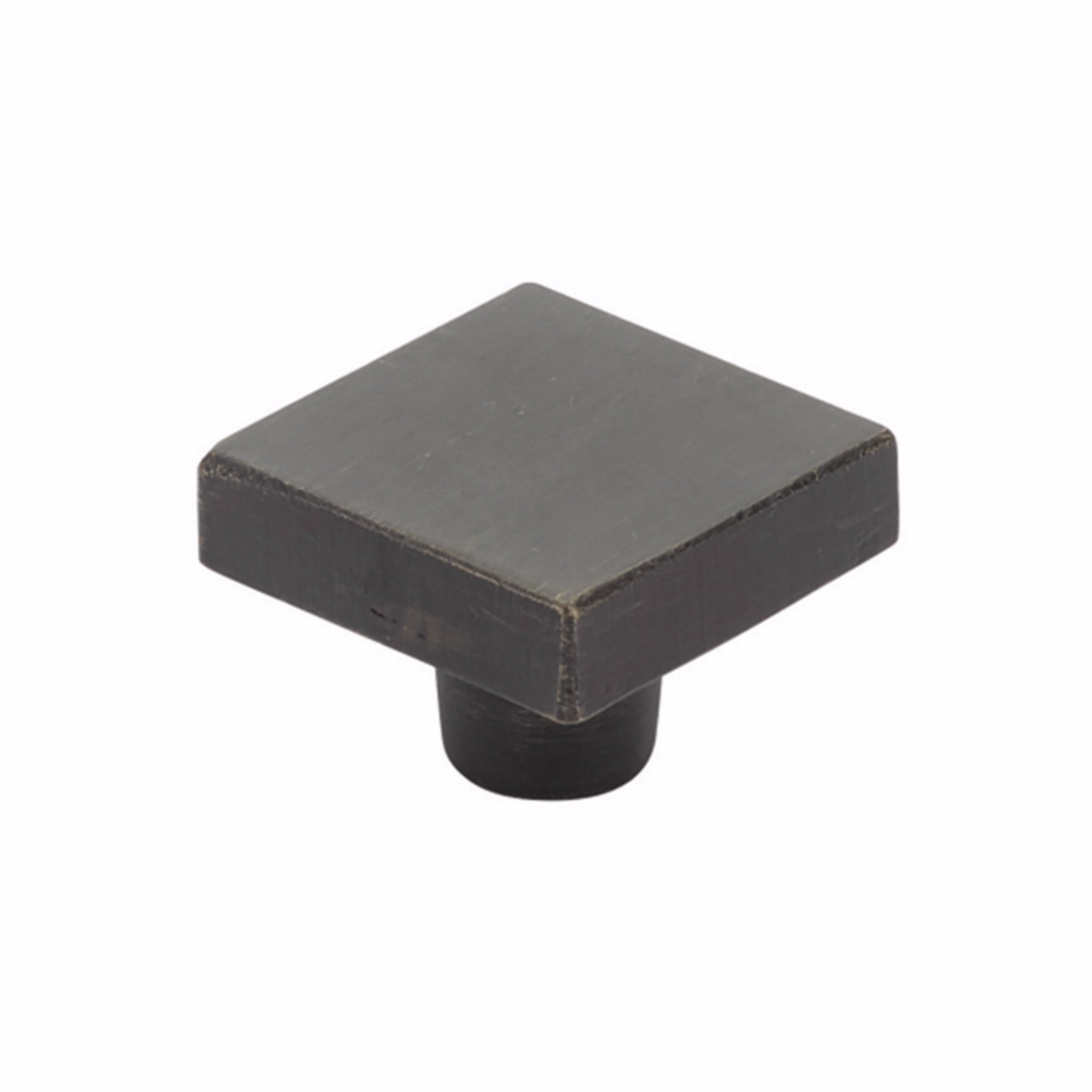 Emtek Rustic Modern Square Cabinet Knob