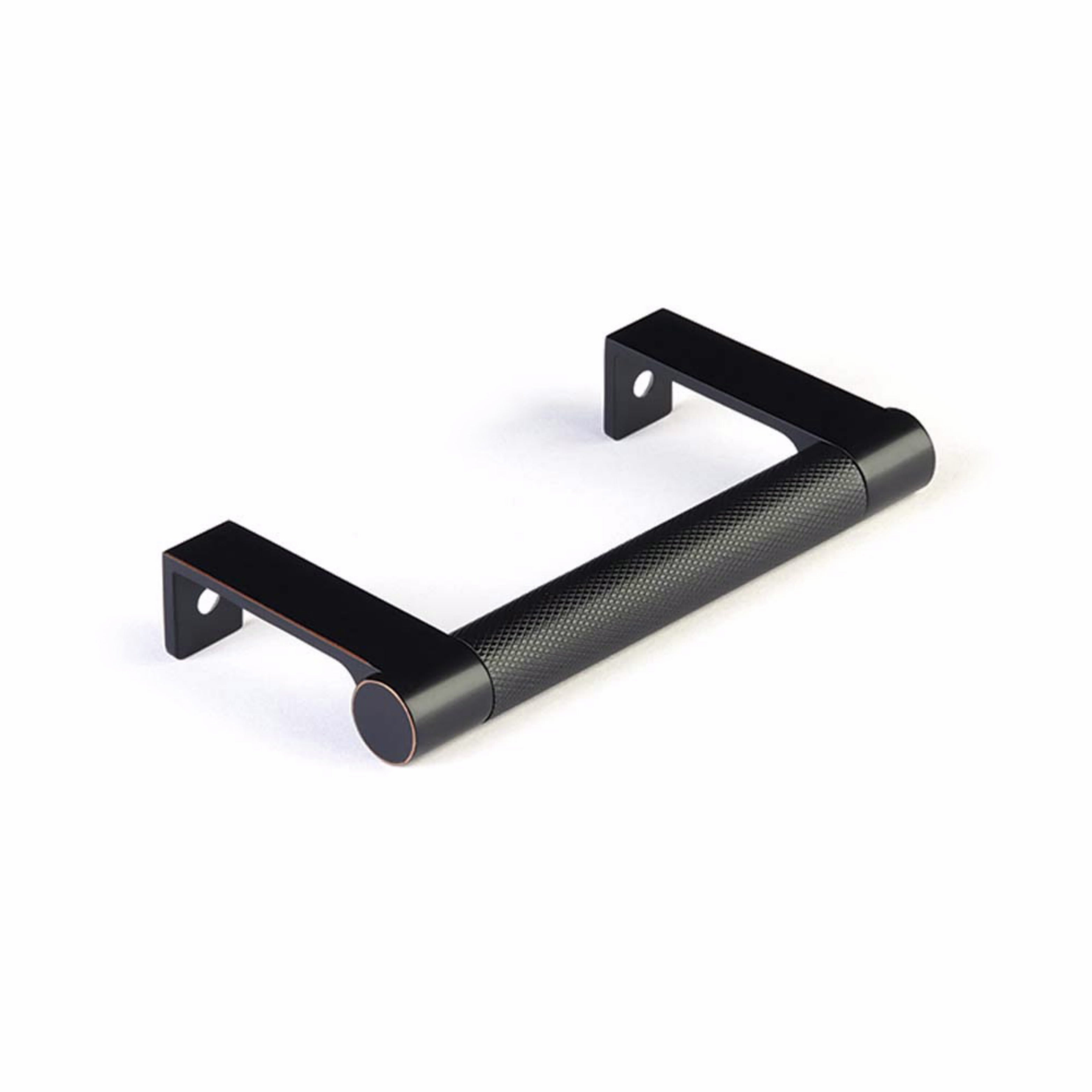 Emtek Select Knurled Cabinet Edge Pull 3-3/4" Center to Center