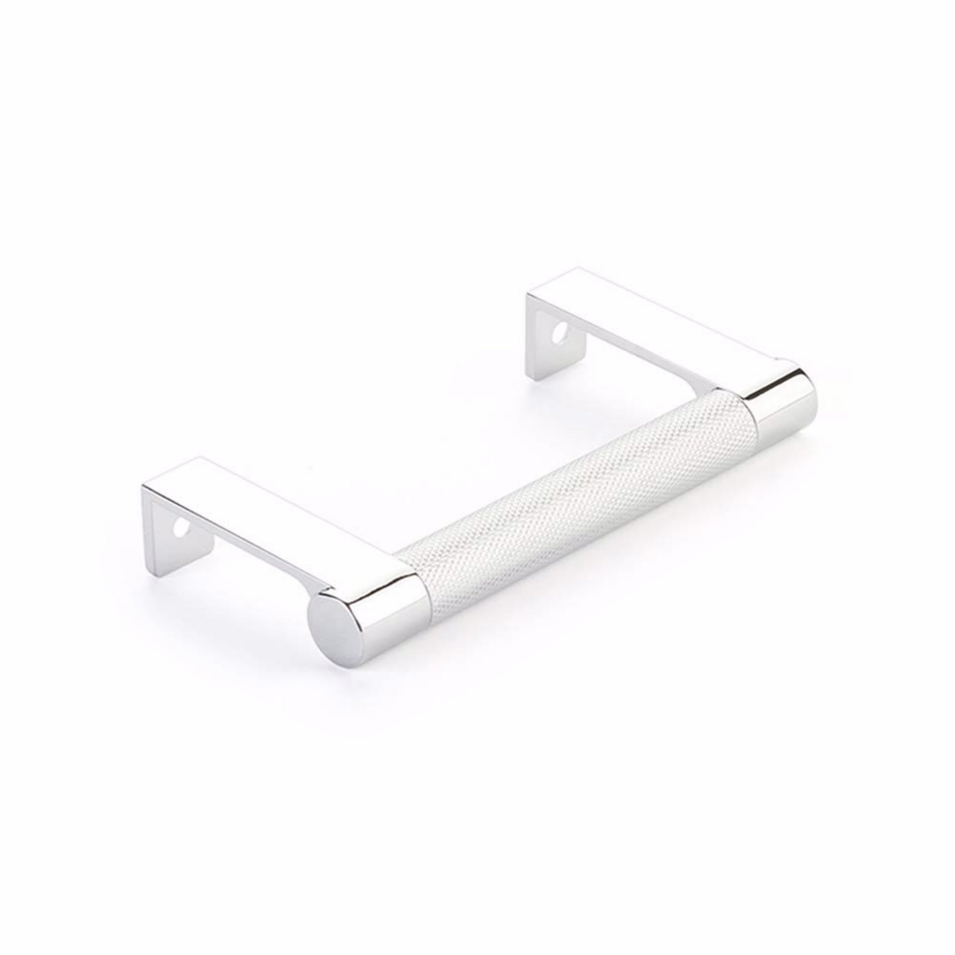 Emtek Select Knurled Cabinet Edge Pull 3-3/4" Center to Center