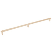 Emtek Select Cabinet Pull 20" Centers Rectangular Stem, Smooth Bar