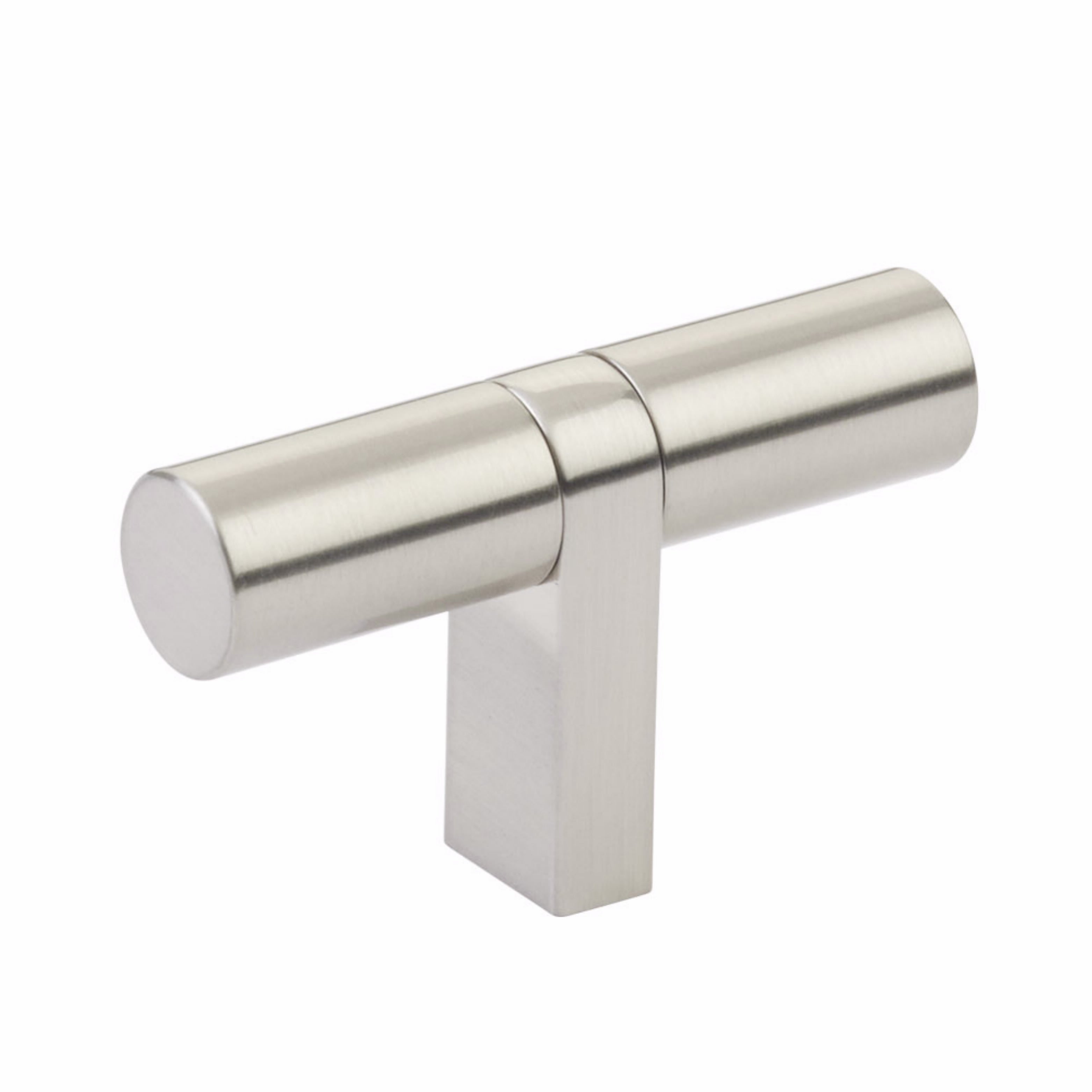 Emtek Select Cabinet T-Knob 2-1/4" Overall, Bar Stem, Smooth Bar