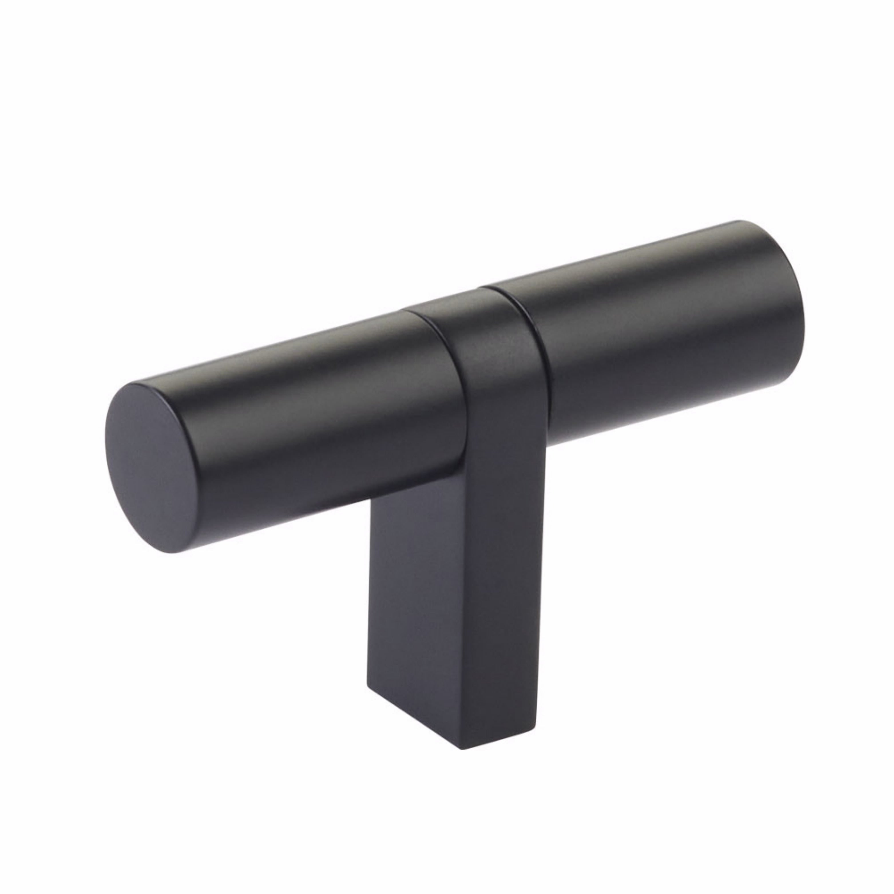 Emtek Select Cabinet T-Knob 2-1/4" Overall, Bar Stem, Smooth Bar