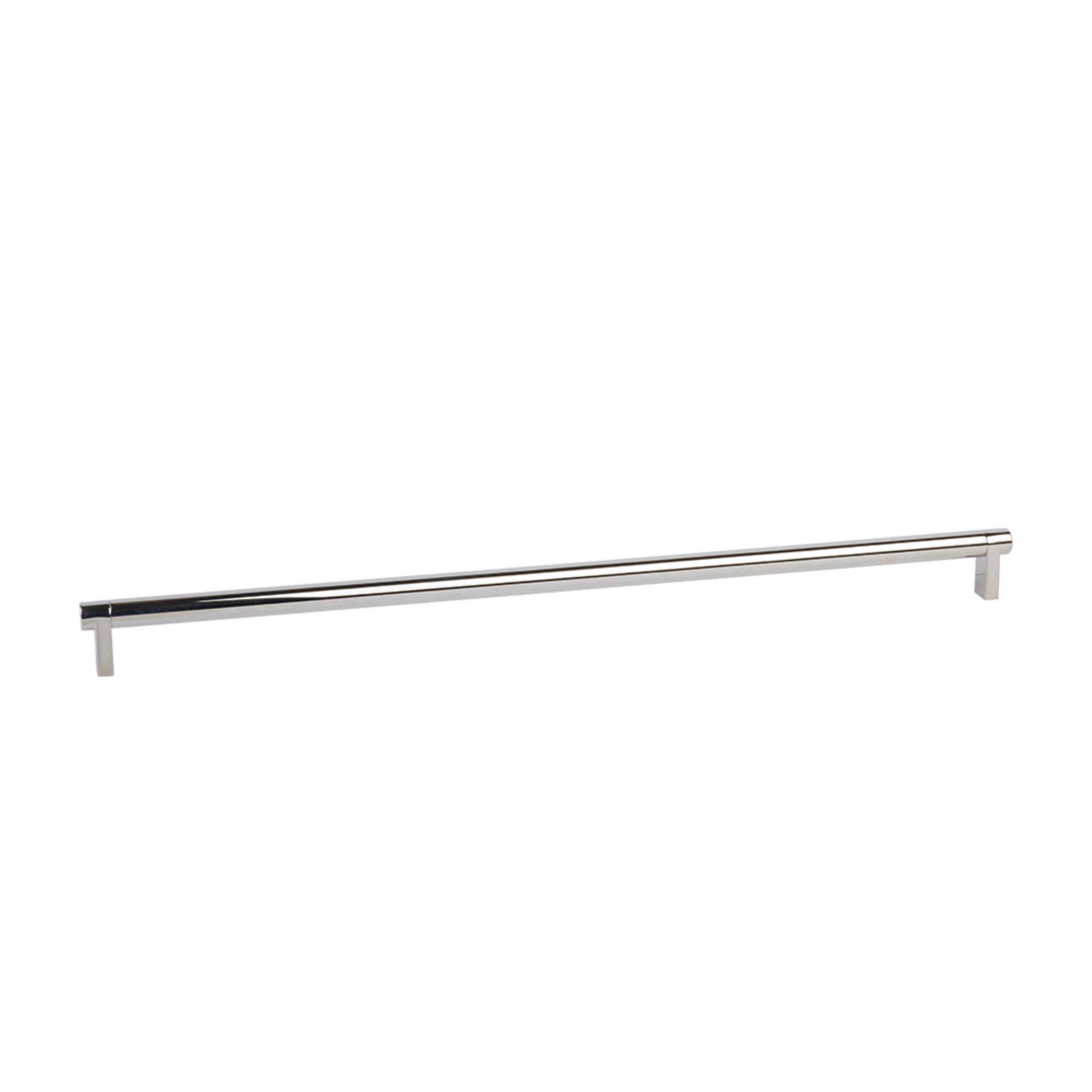 Emtek Select Cabinet Pull 18" Centers Rectangular Stem, Smooth Bar