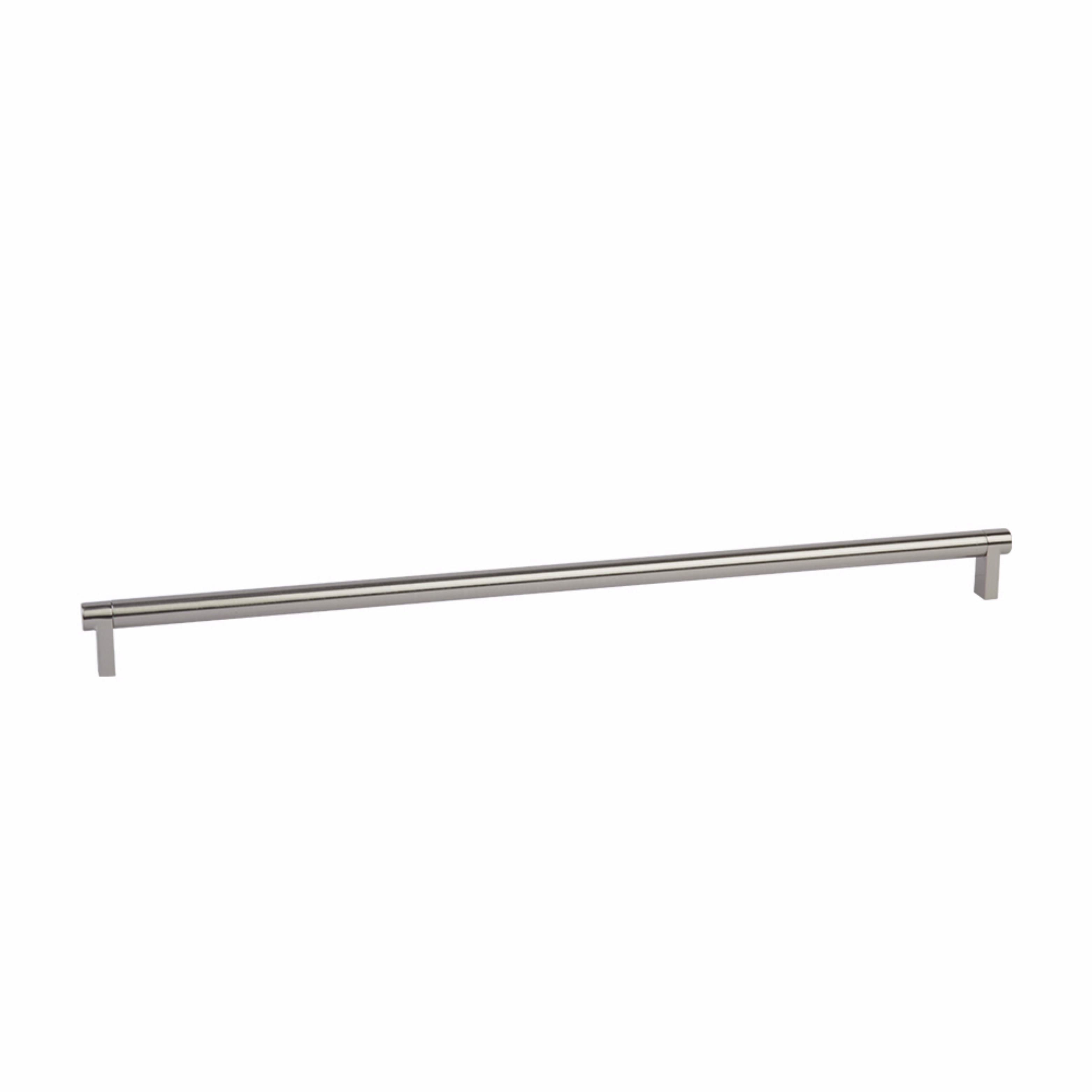 Emtek Select Cabinet Pull 18" Centers Rectangular Stem, Smooth Bar