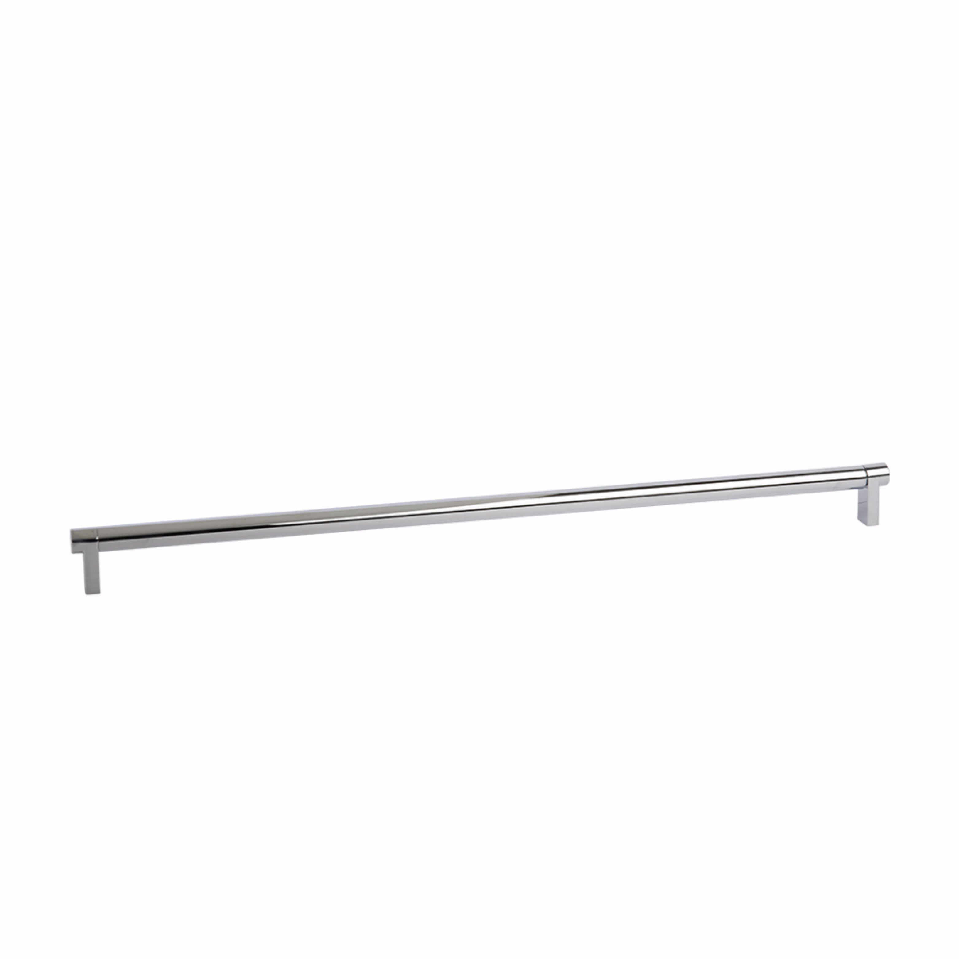 Emtek Select Cabinet Pull 18" Centers Rectangular Stem, Smooth Bar
