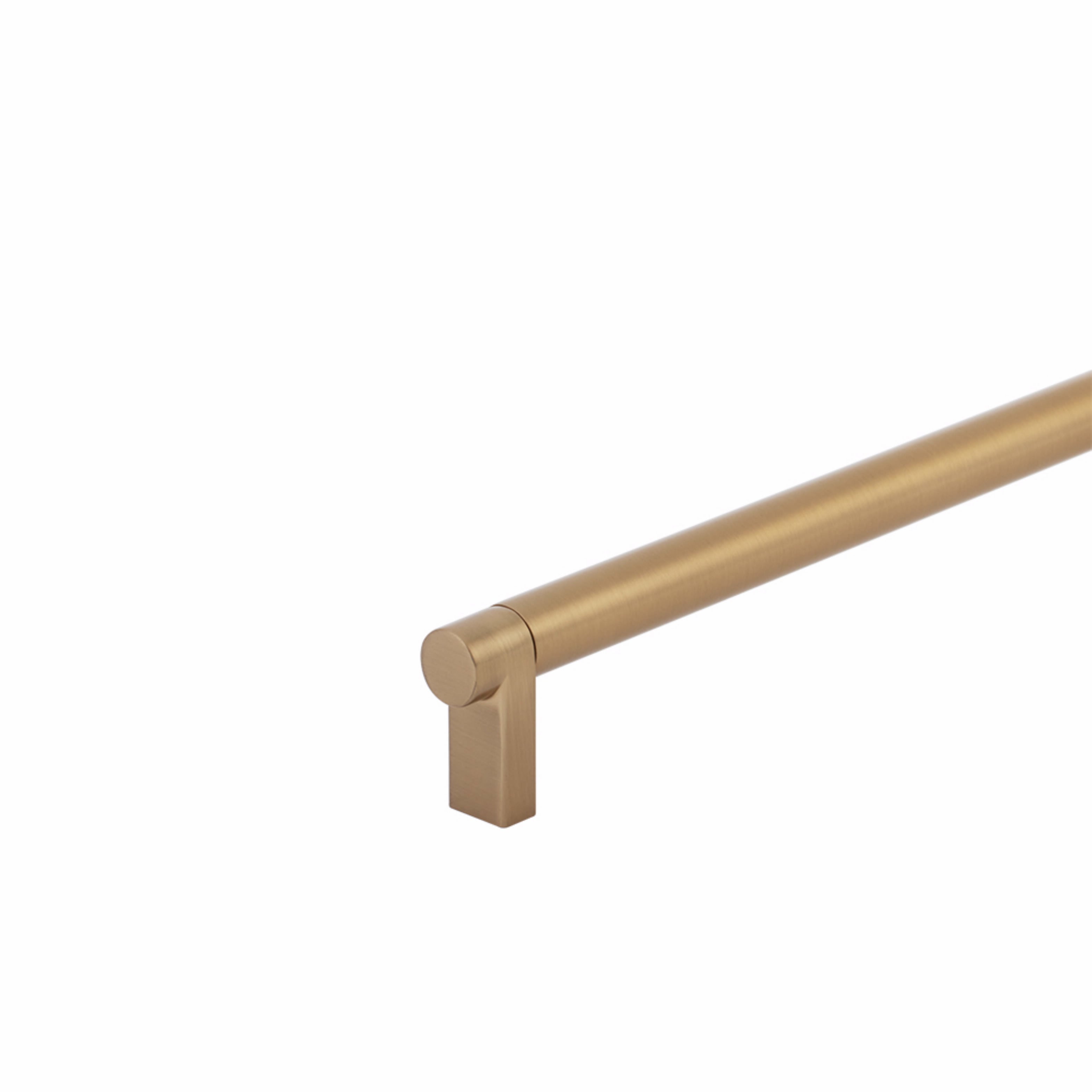 Emtek Select Cabinet Pull 54" Centers Rectangular Stem, Smooth Bar