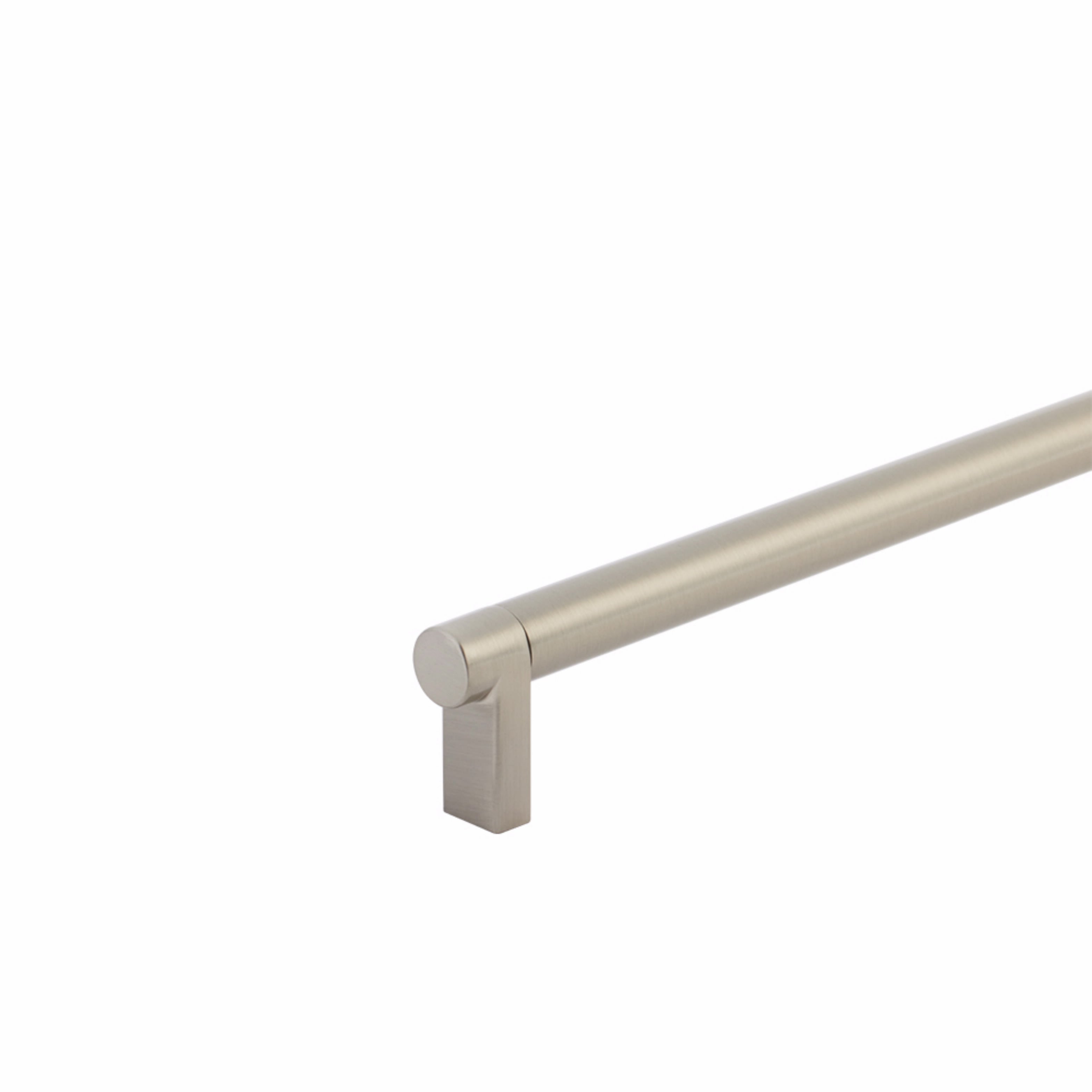 Emtek Select Cabinet Pull 54" Centers Rectangular Stem, Smooth Bar