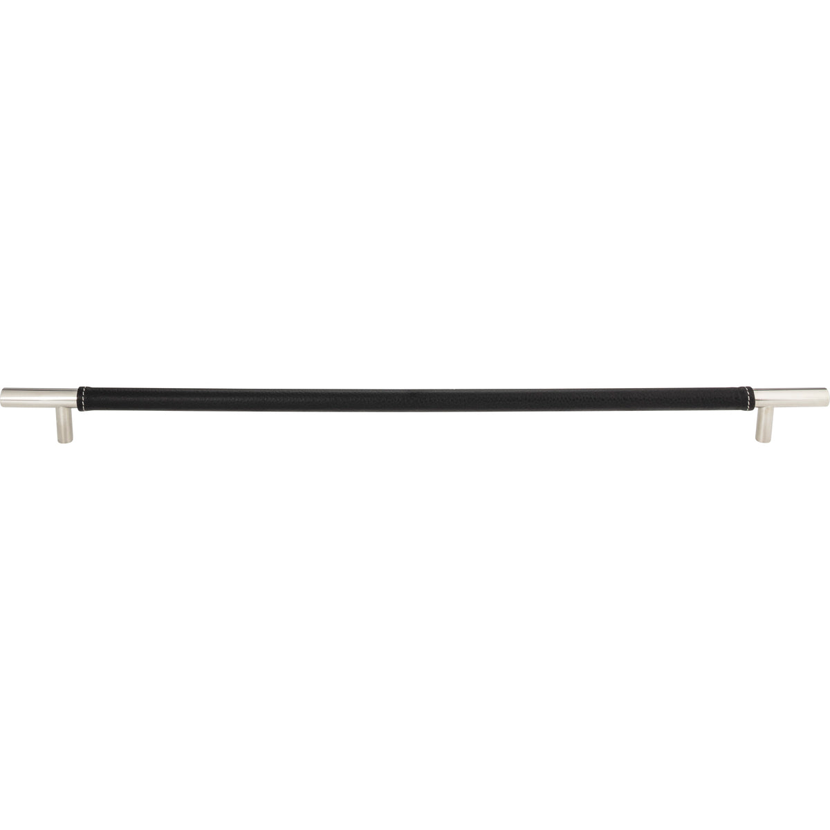 Atlas Zanzibar Black Appliance Pull Polished Chrome / 17"