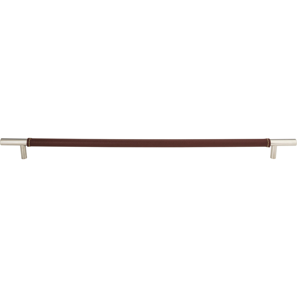 Atlas Zanzibar Brown Appliance Pull Polished Chrome / 17"
