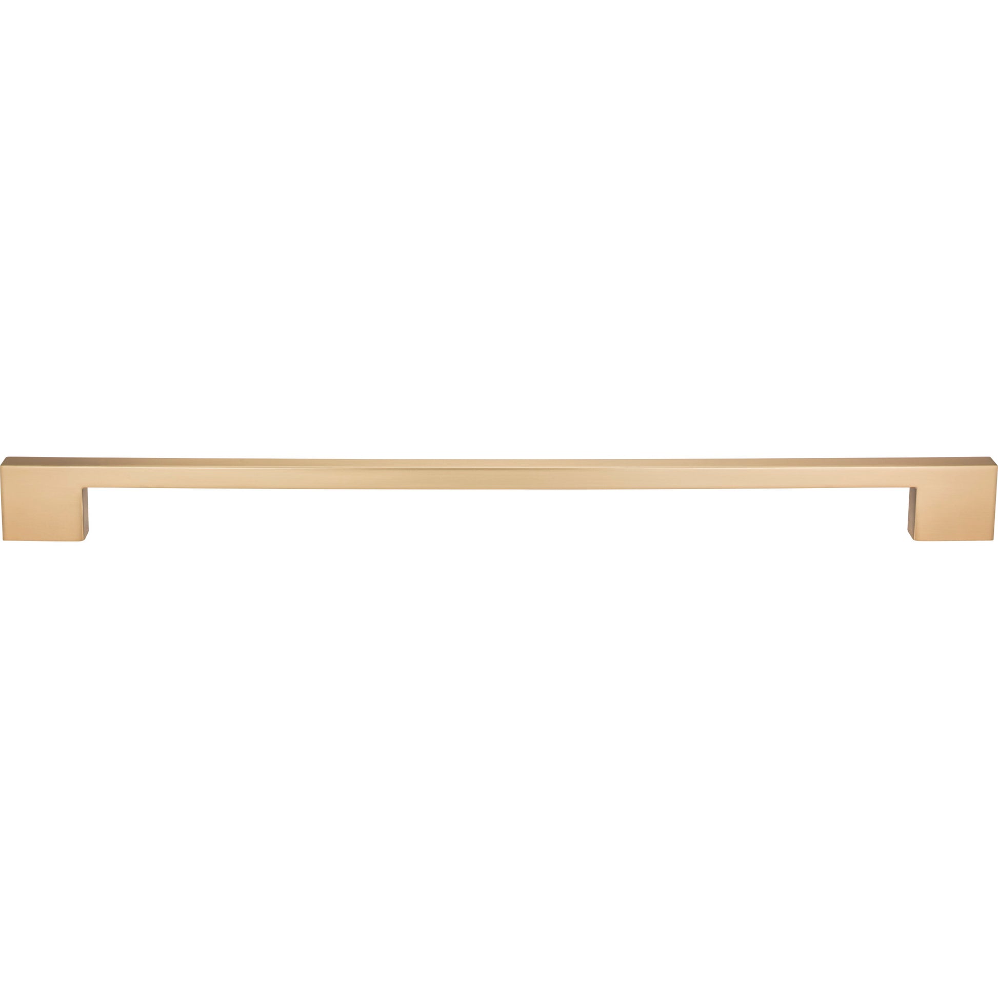 Thin Square Appliance Pull by Atlas Champagne