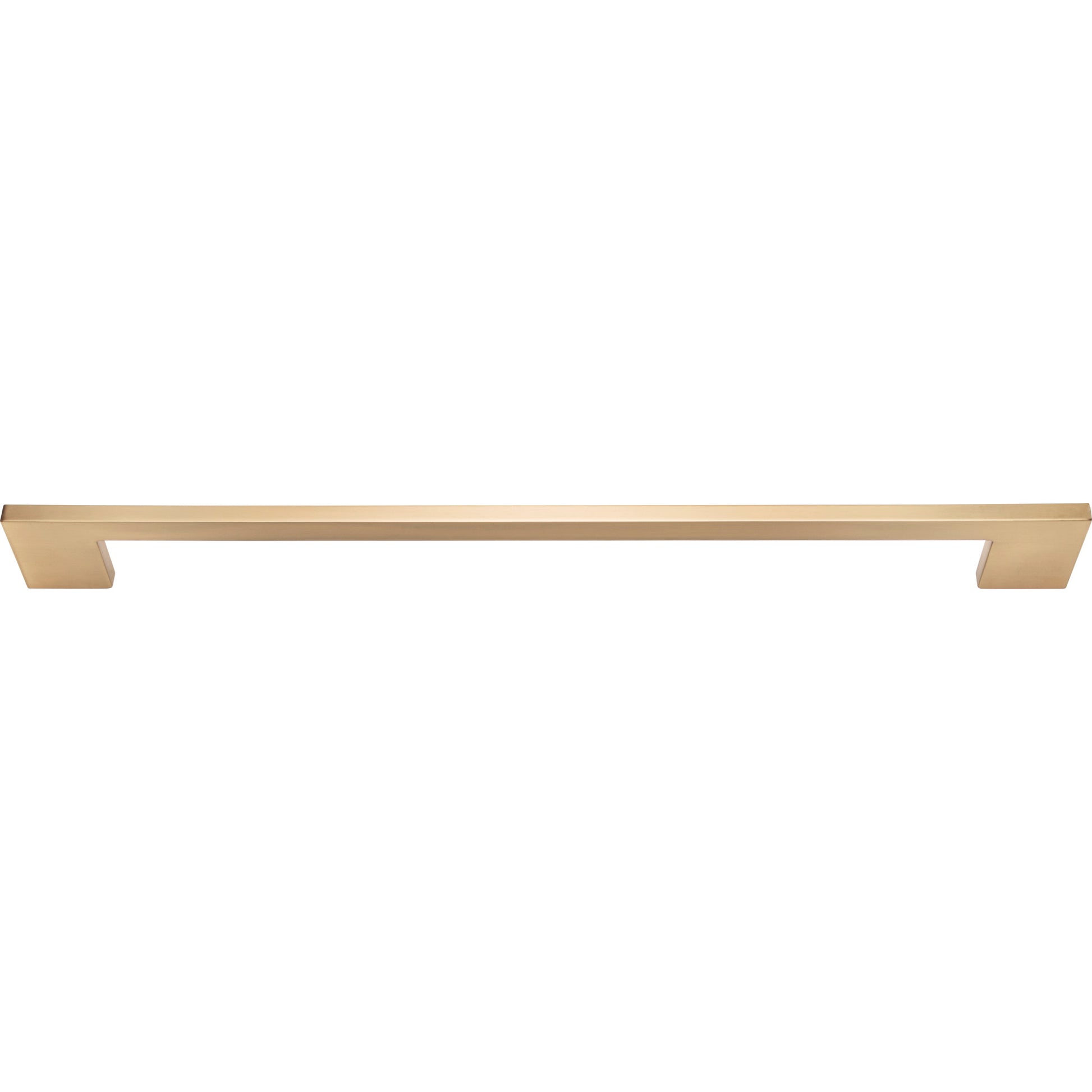 Thin Square Appliance Pull by Atlas Champagne