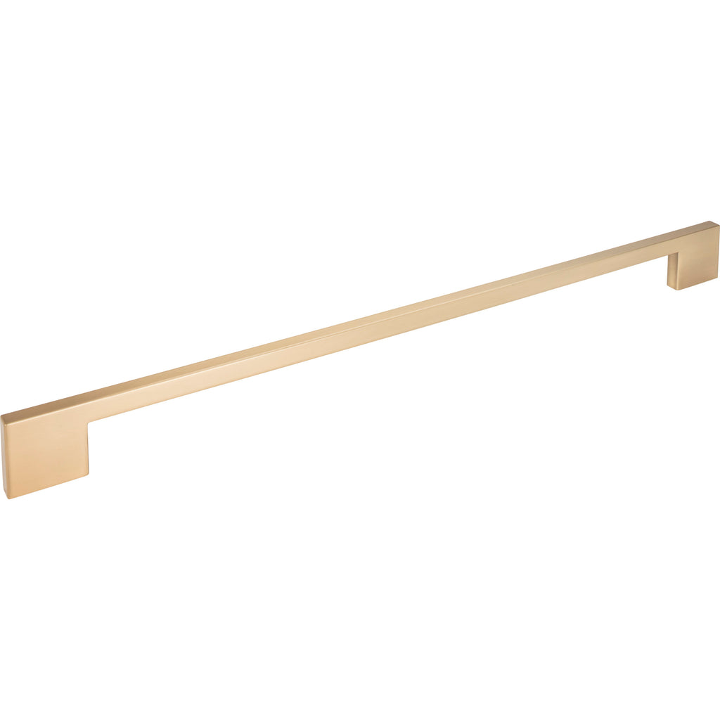 Thin Square Appliance Pull by Atlas Champagne