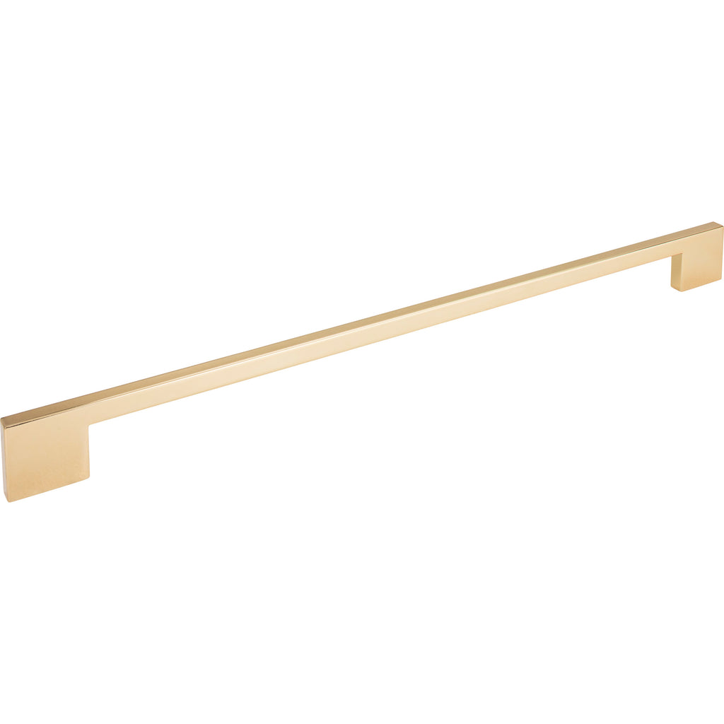 Thin Square Appliance Pull by Atlas French Gold