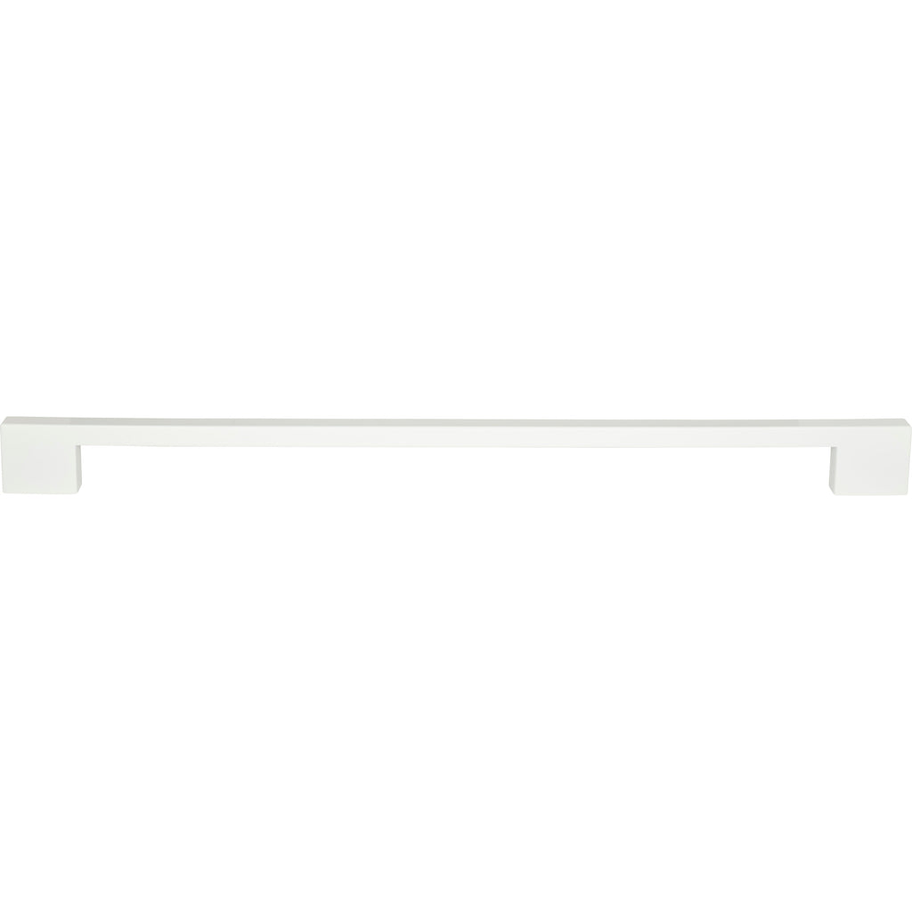 Thin Square Appliance Pull by Atlas High White Gloss