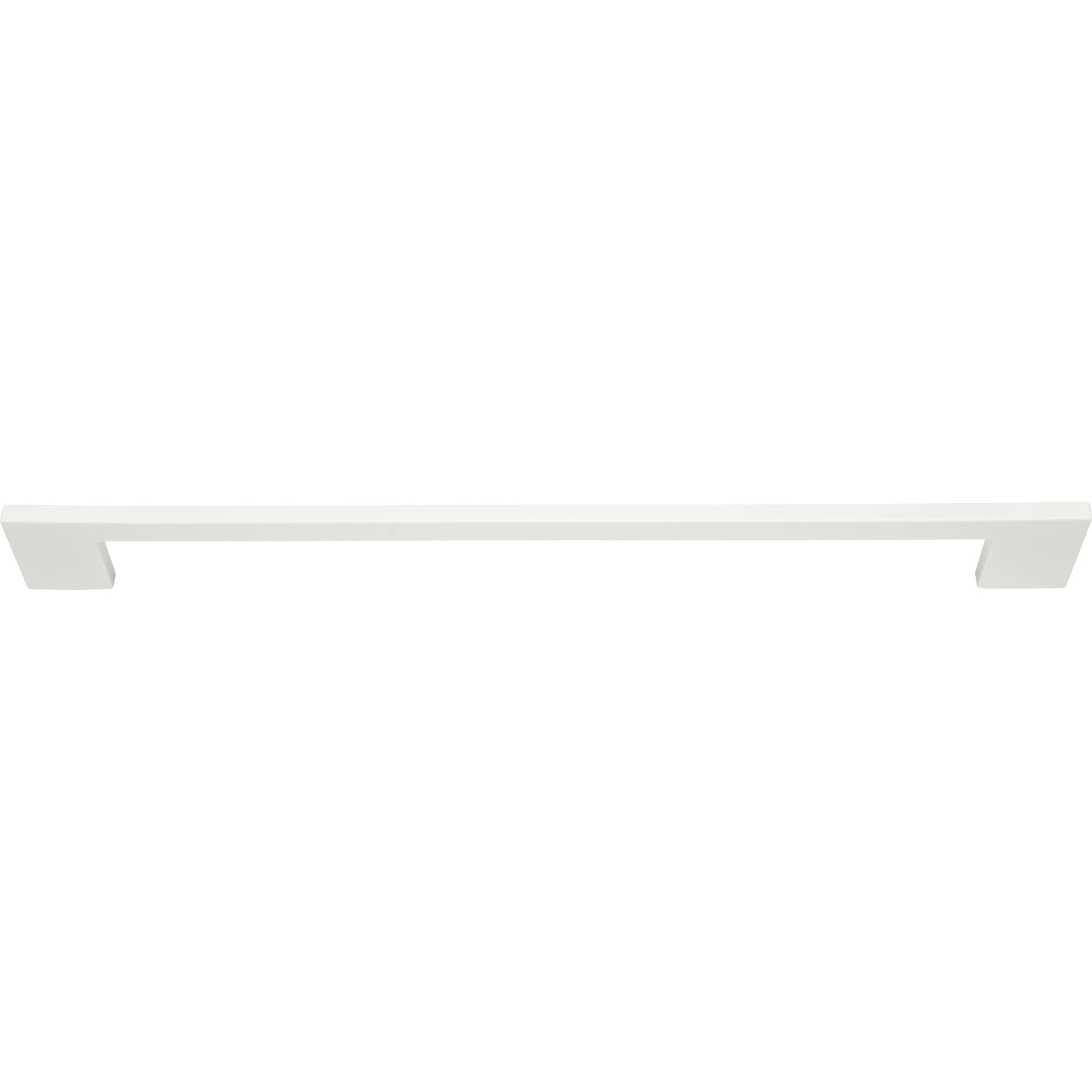 Thin Square Appliance Pull by Atlas High White Gloss