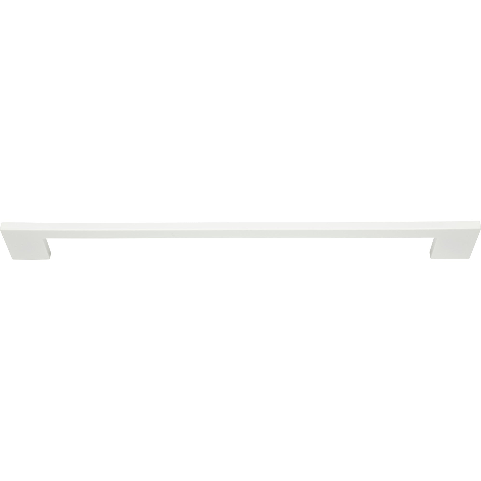 Thin Square Appliance Pull by Atlas High White Gloss