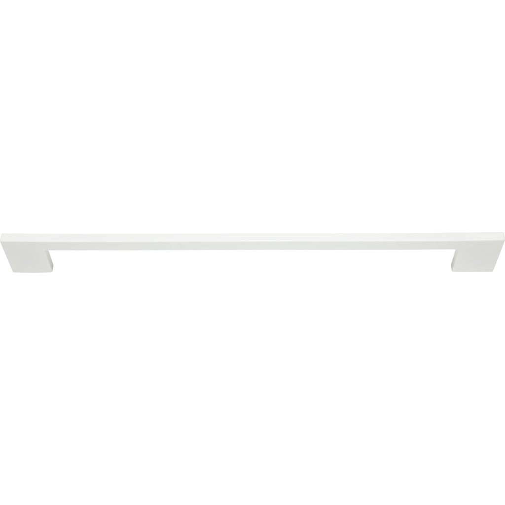 Thin Square Appliance Pull by Atlas High White Gloss