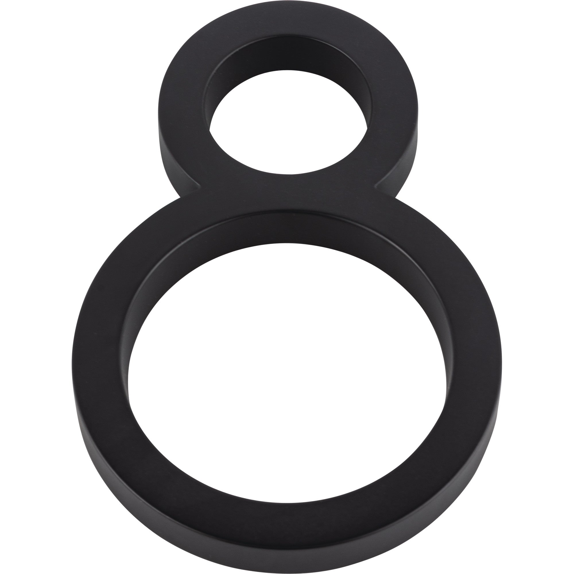 Modern Avalon House Number #8 by Atlas 6" / Matte Black