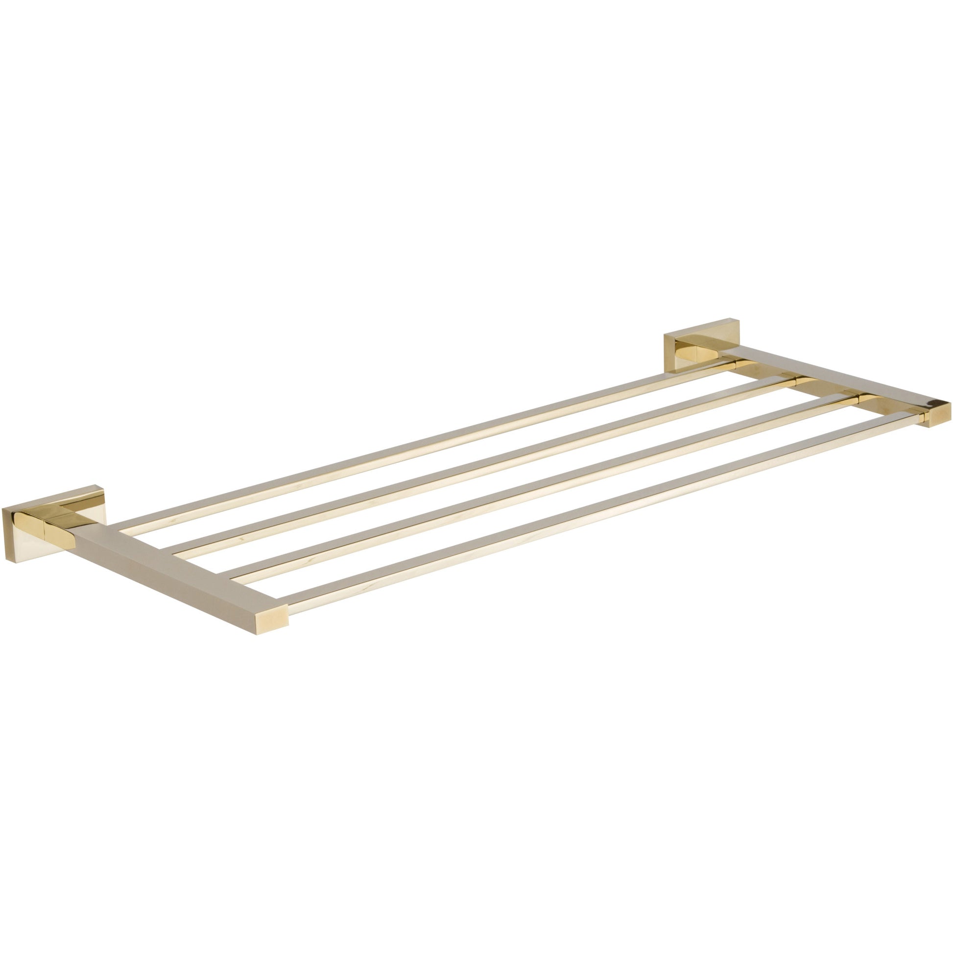 Axel Bath Towel Rack by Atlas French Gold