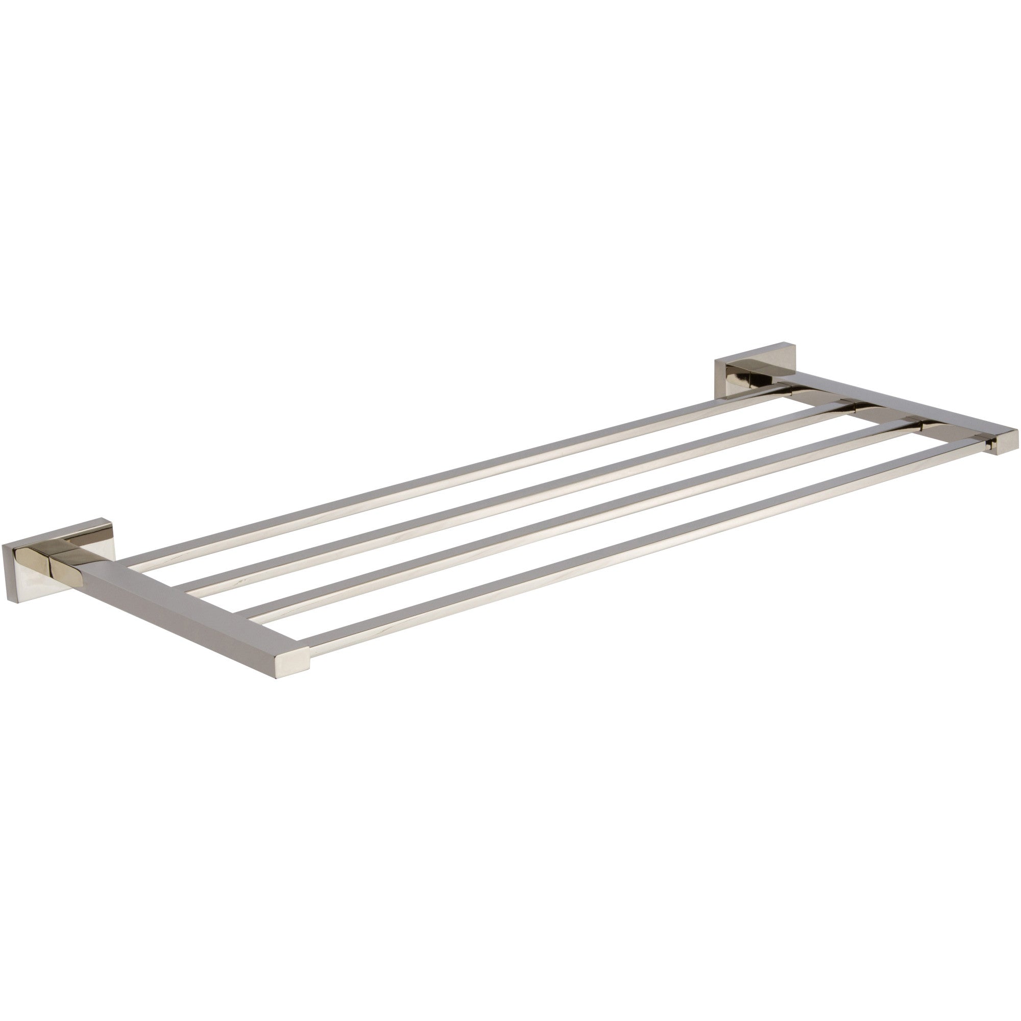 Axel Bath Towel Rack by Atlas Polished Nickel