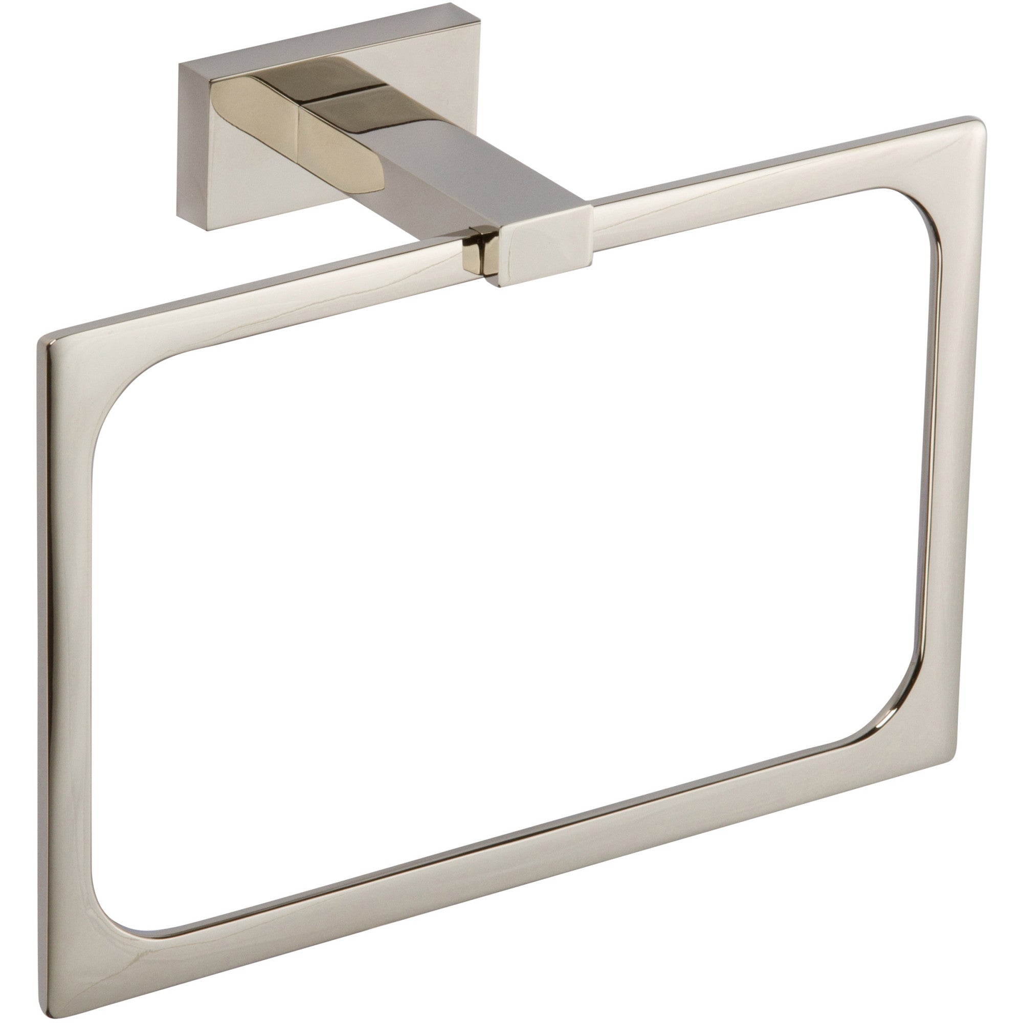 Axel Bath Towel Ring by Atlas Polished Nickel