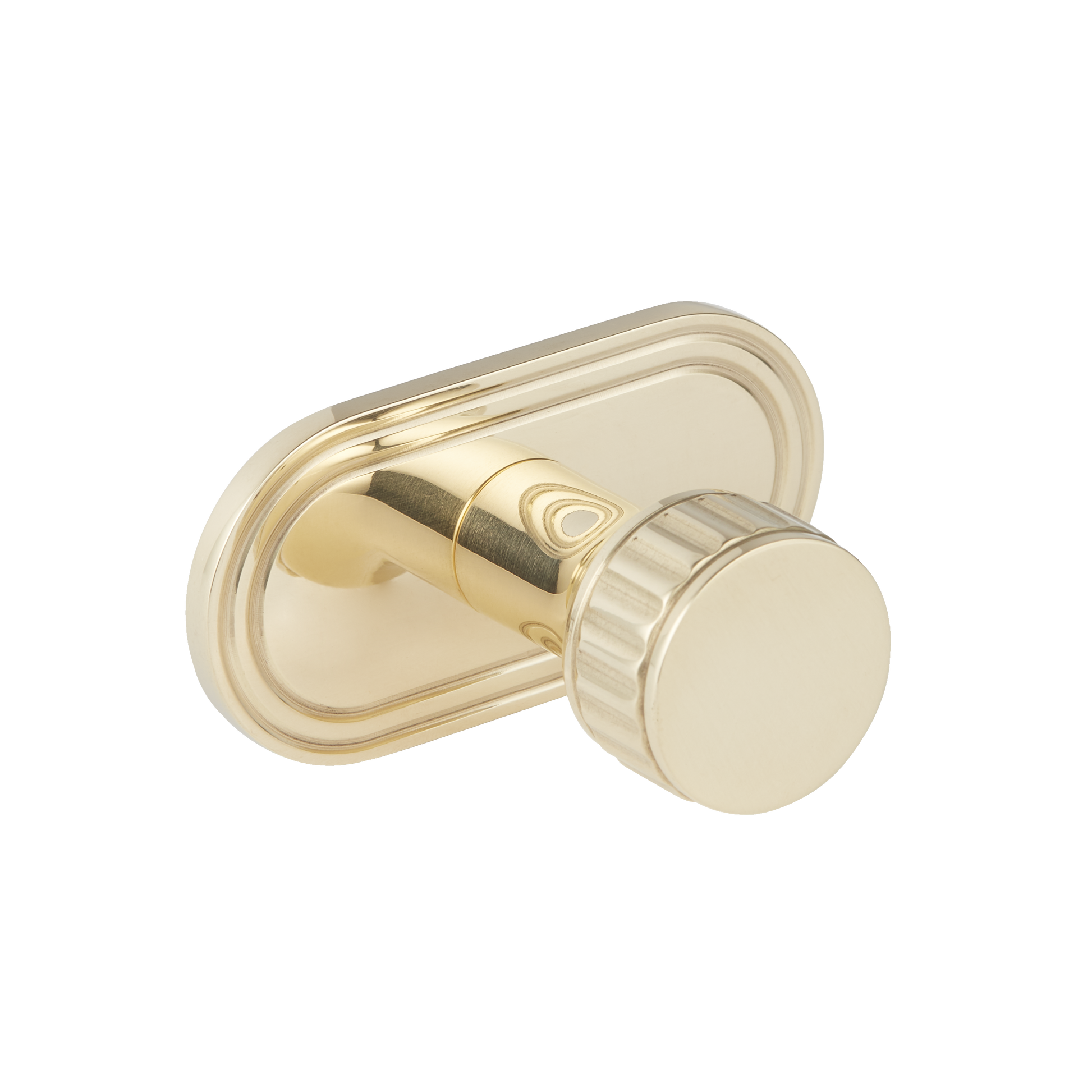 PBL - 22mm - Barwick Ridged Robe Hook With Backplate by Armac Martin - New York Hardware