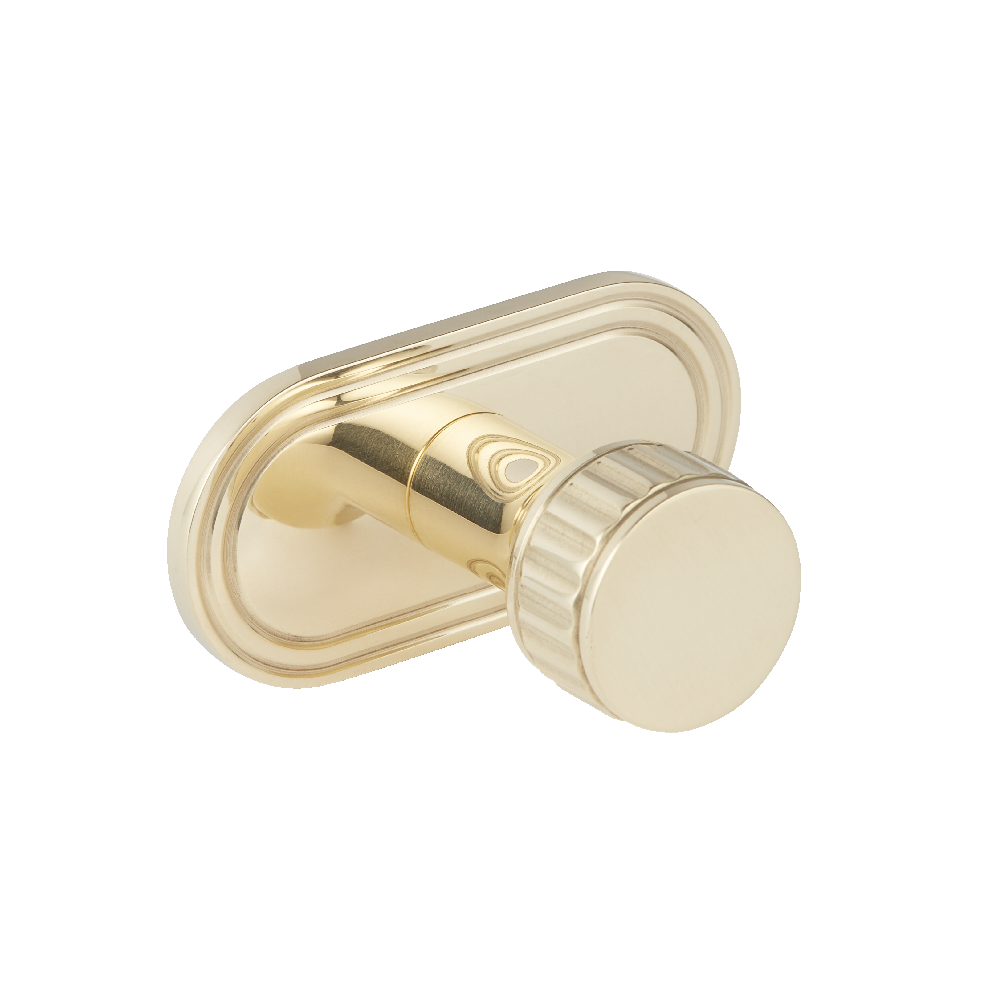 PBL - 22mm - Barwick Ridged Robe Hook With Backplate by Armac Martin - New York Hardware