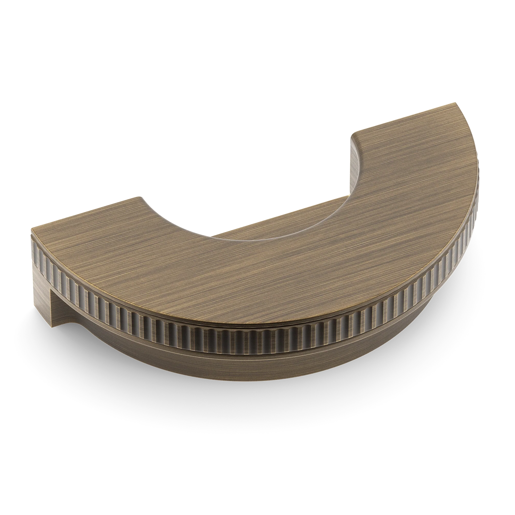 Armac Martin Barwick Ridged Recessed Pull