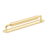 Armac Martin Barwick Slim Plain Cabinet Pull Handle With Backplate