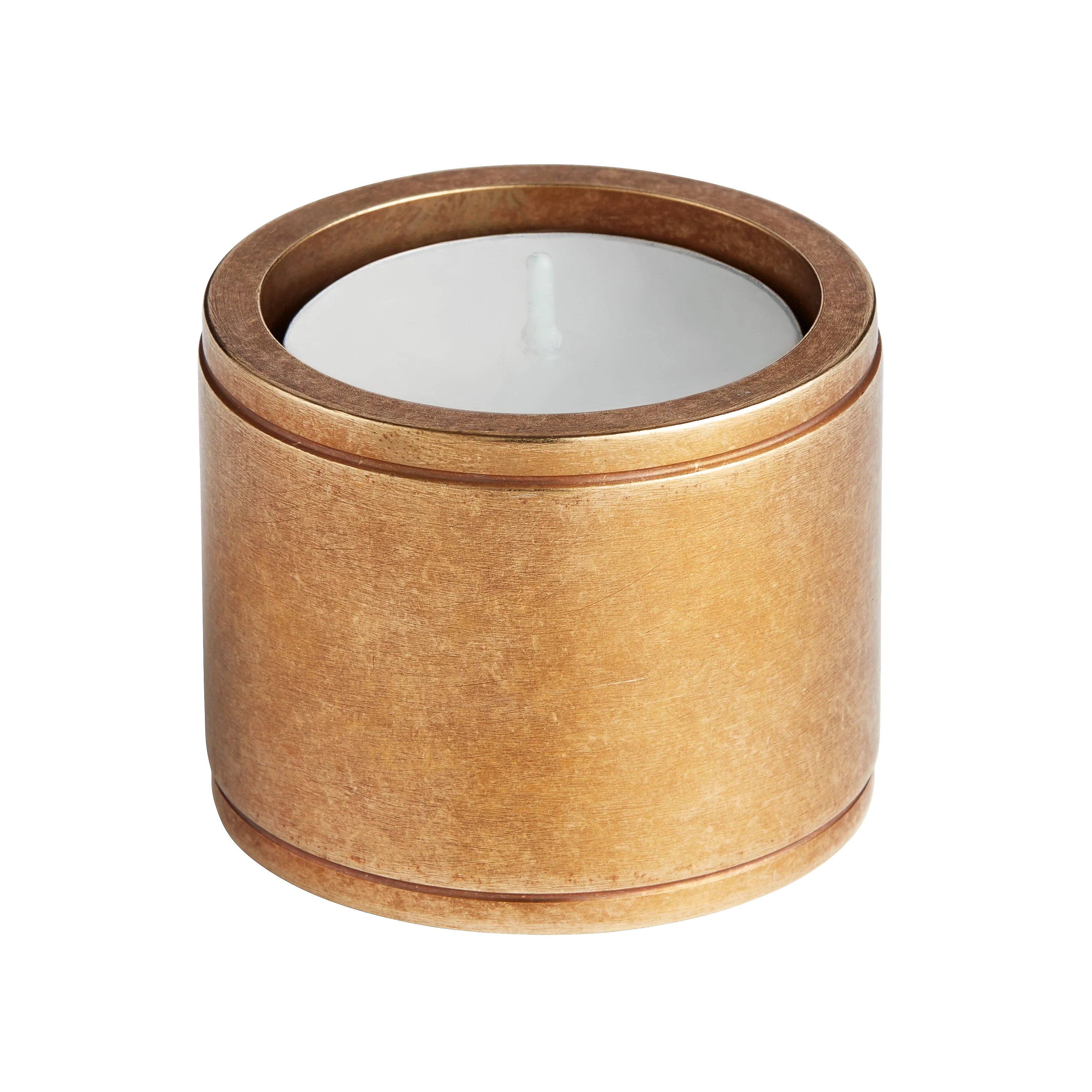 Armac Martin Barwick Plain 40mm Brass Tealight Holder
