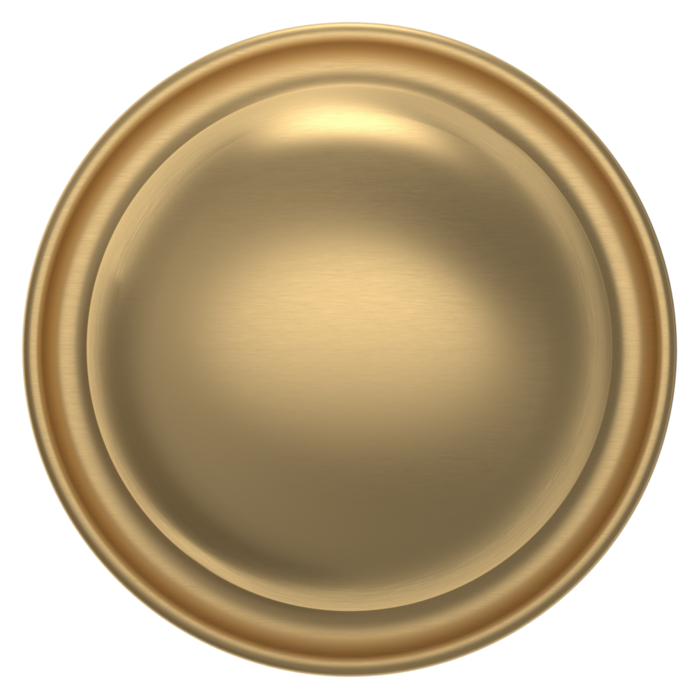 Baldwin 5000 Baltimore Knob Set with 5048 Round Rose Vintage Brass / Passage / Reversible