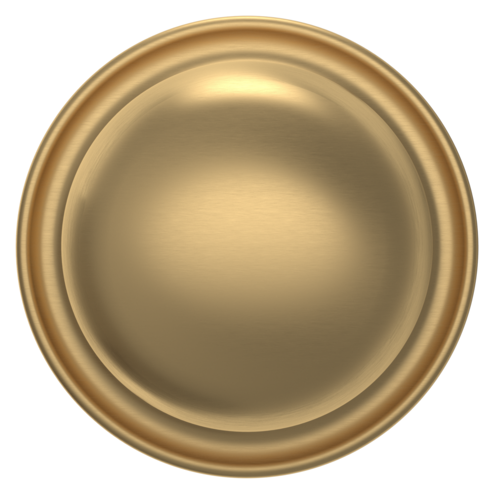 Baldwin 5000 Baltimore Knob Set with 5048 Round Rose Vintage Brass / Privacy / Reversible