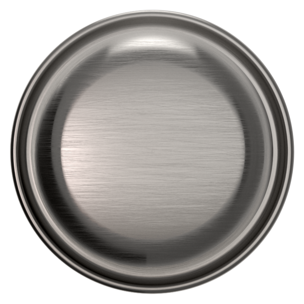 Baldwin 5015 Classic Knob Set with 5048 Round Rose Lifetime (PVD) Graphite Nickel / Passage / Reversible